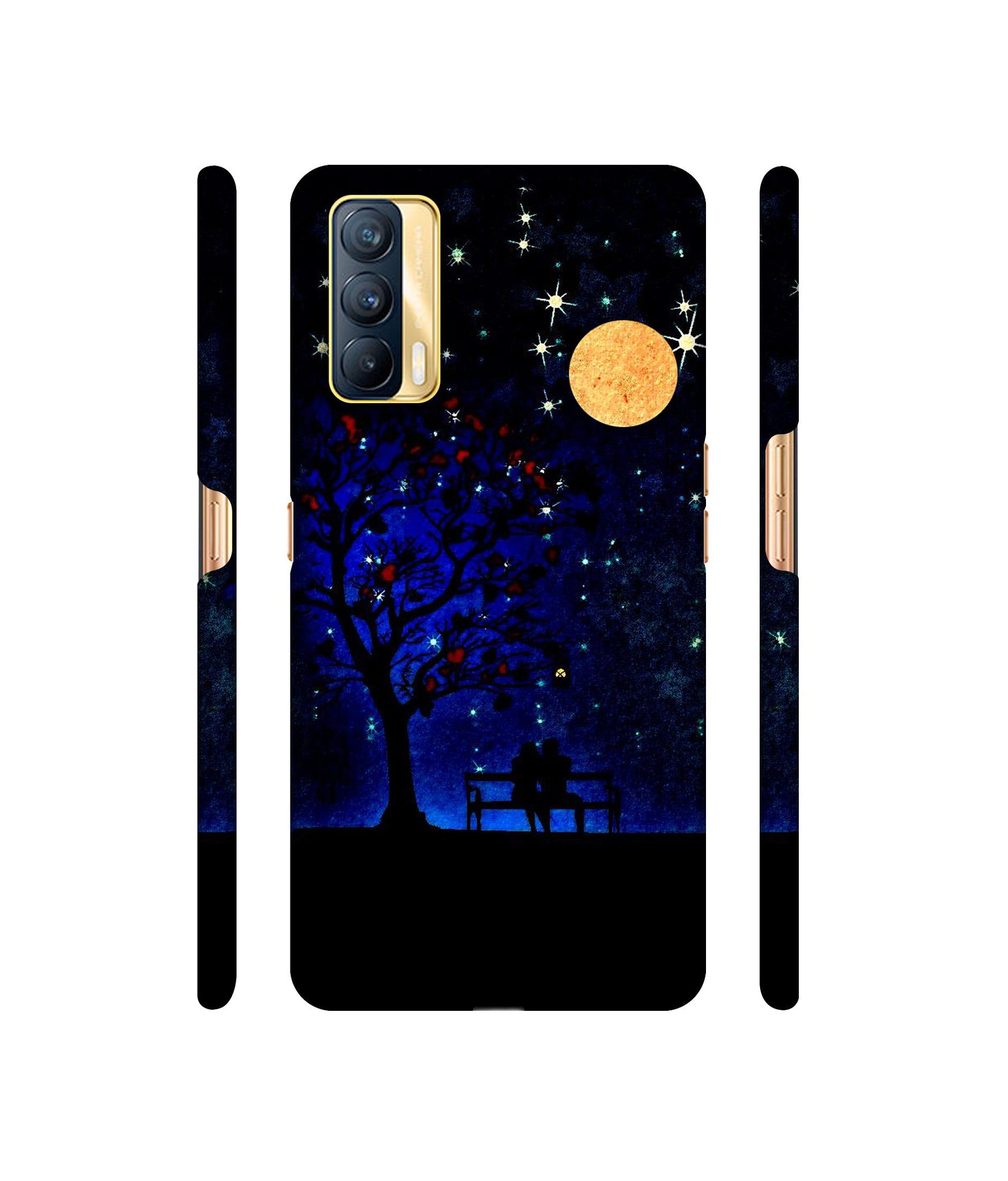 Blue Sky Designer Hard Back Cover for Realme X7 5G