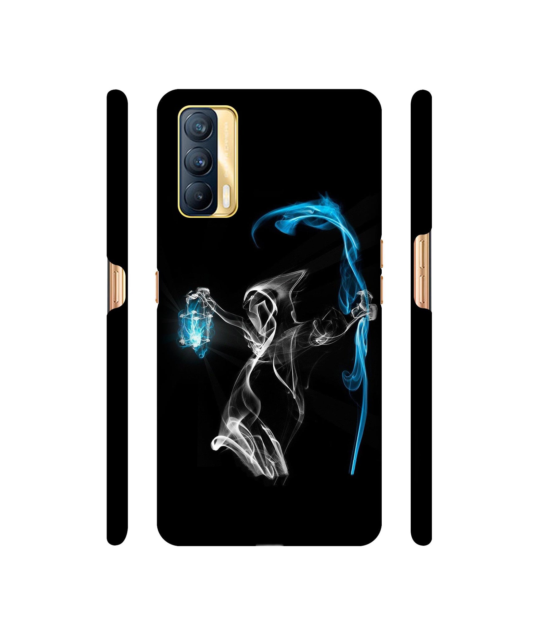 3D Skull Designer Hard Back Cover for Realme X7 5G