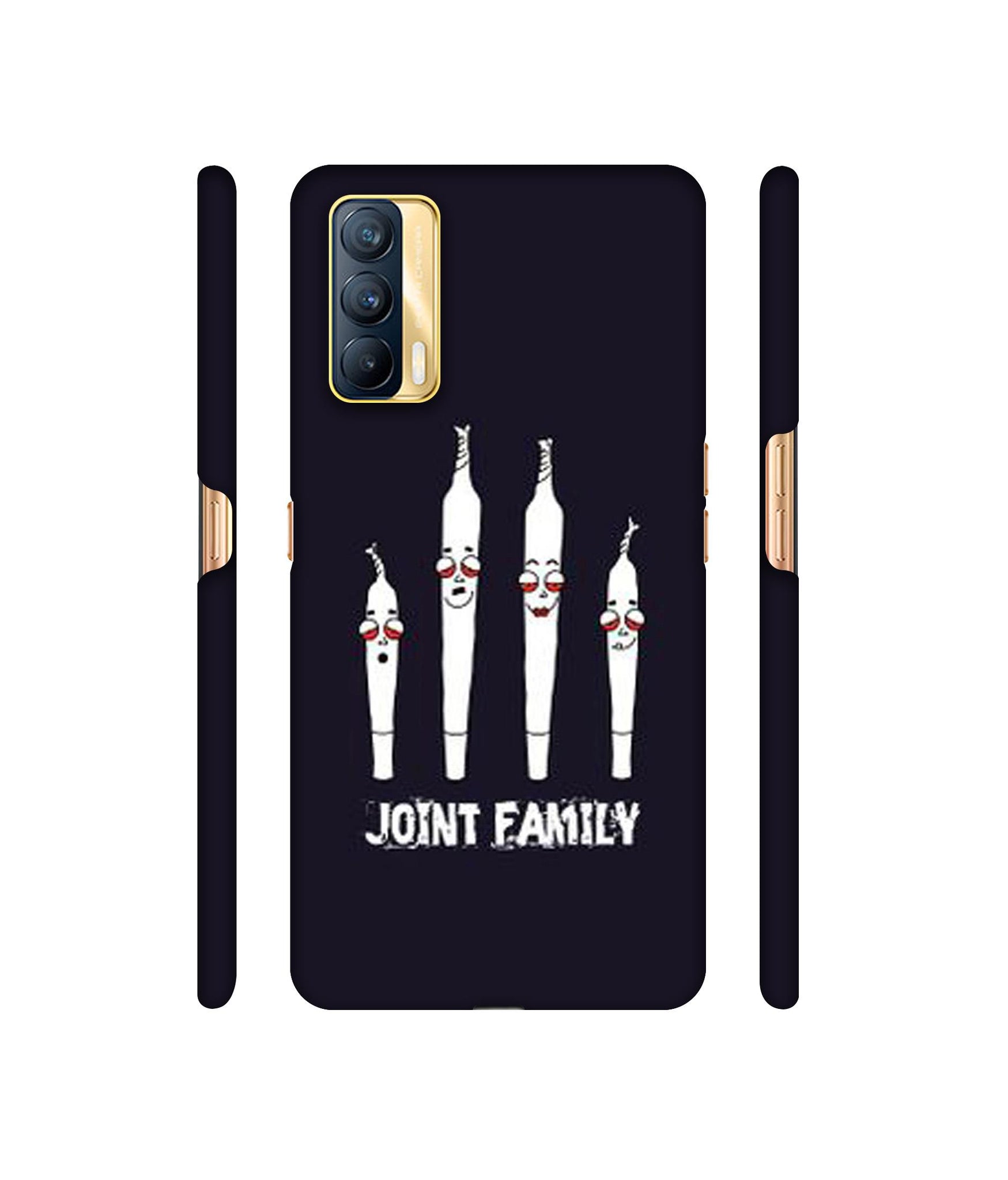 Joint Family Designer Hard Back Cover for Realme X7 5G