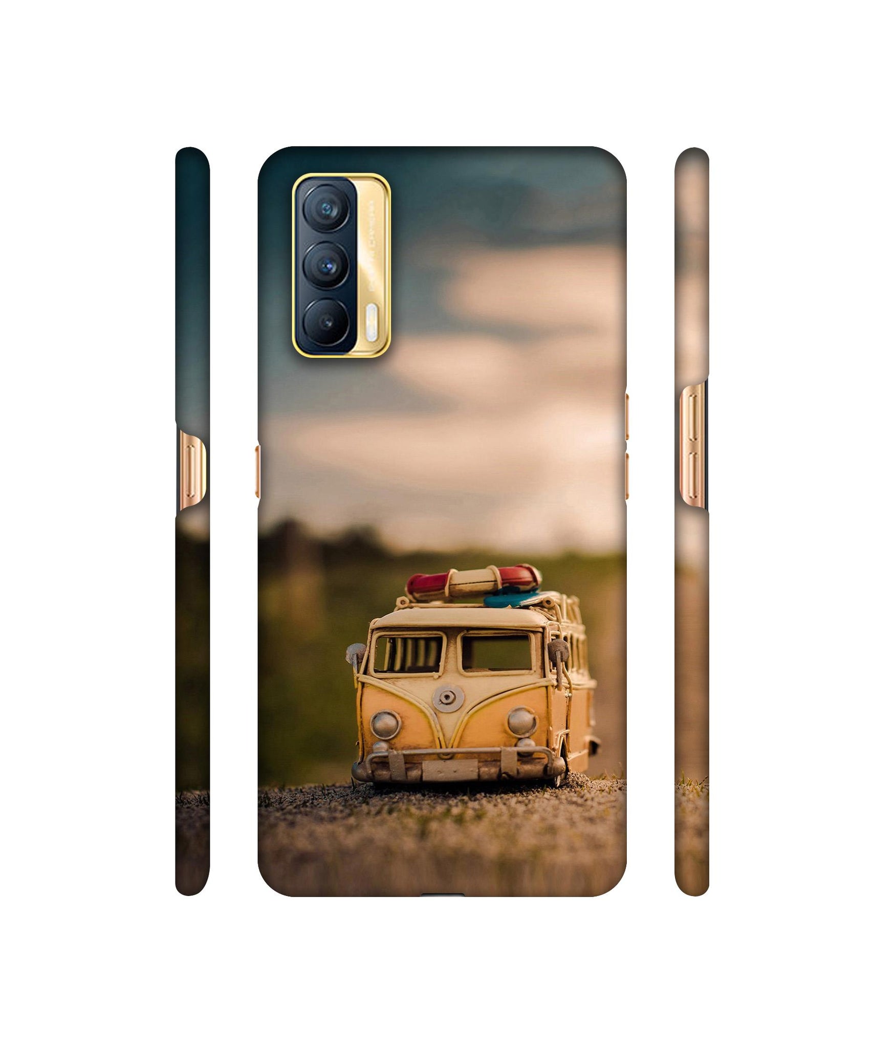 Toy Car Designer Hard Back Cover for Realme X7 5G