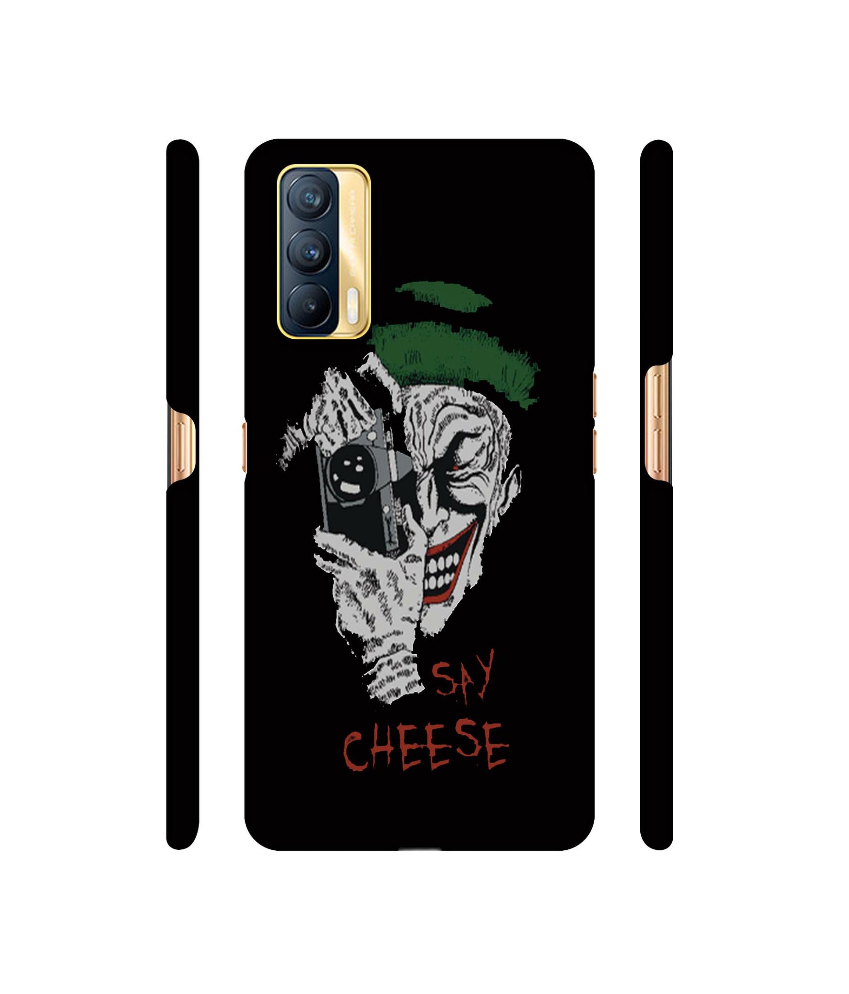 Joker Say Cheese Designer Hard Back Cover for Realme X7 5G