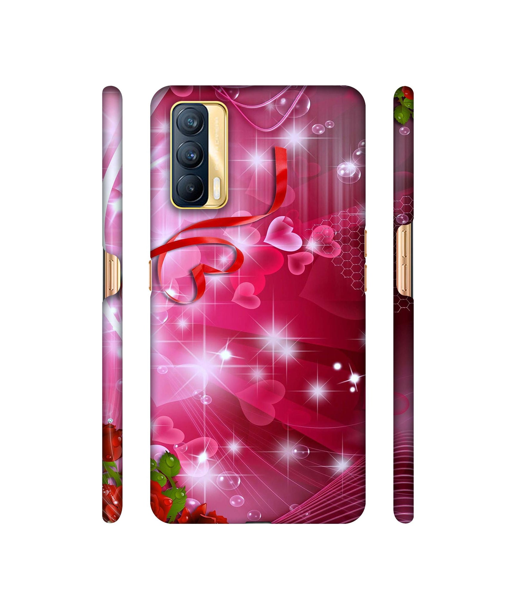 Love Designer Hard Back Cover for Realme X7 5G