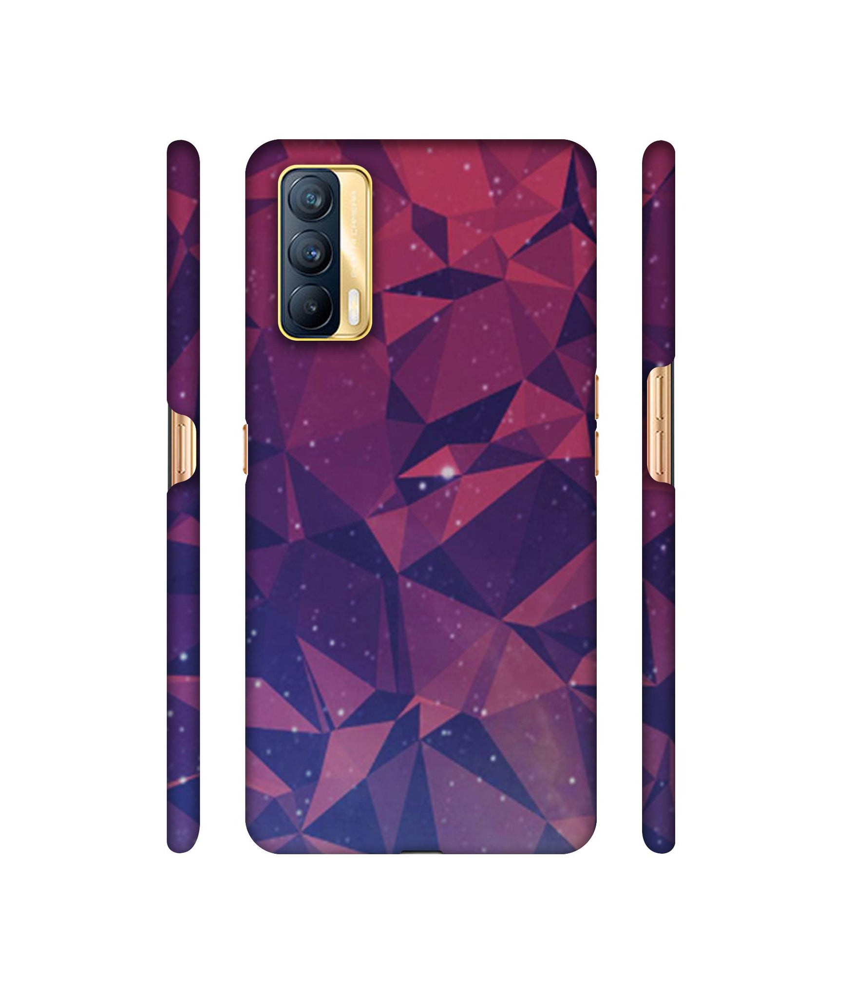 Bad Color Shape Designer Hard Back Cover for Realme X7 5G