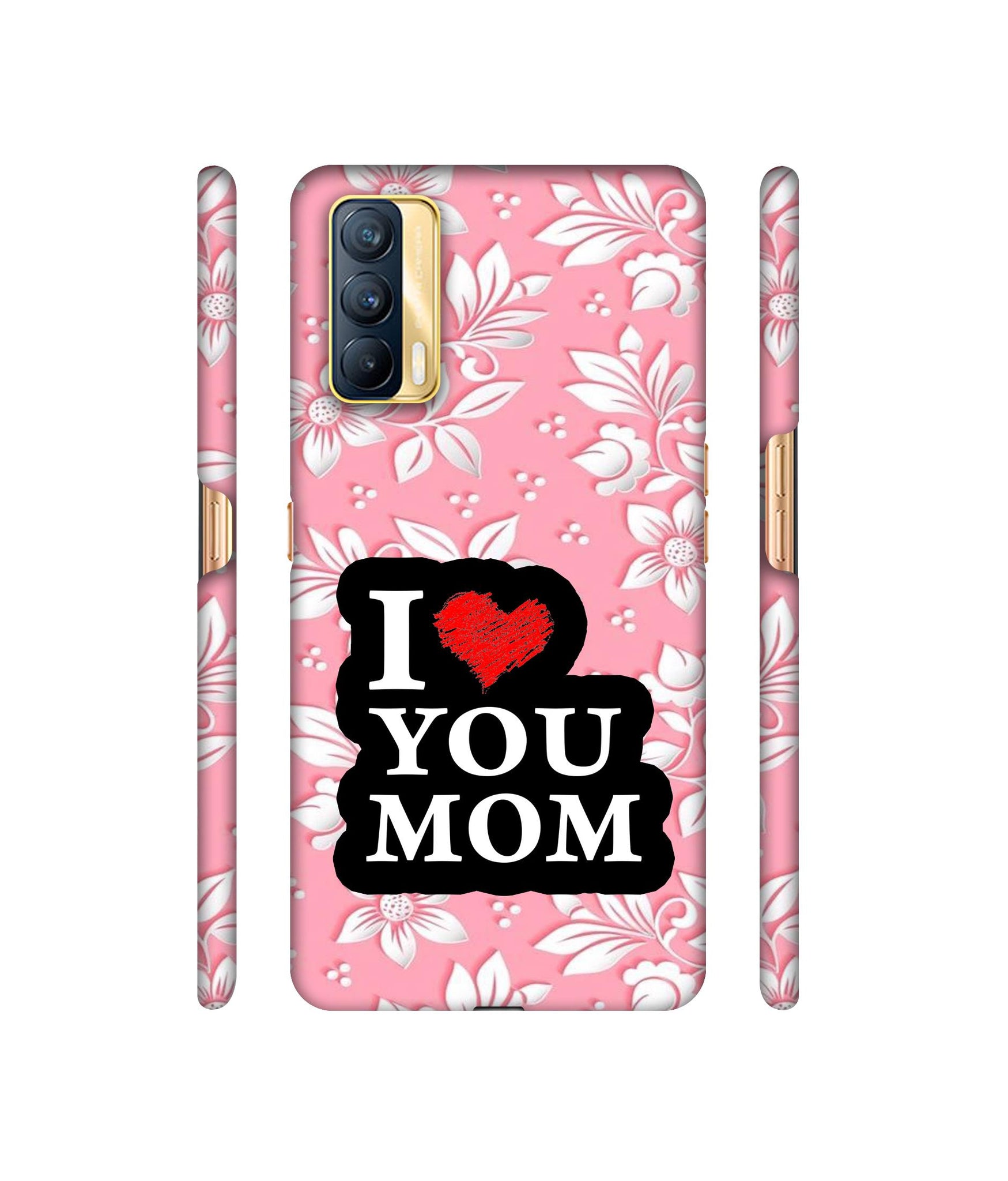 I Love Mom Designer Hard Back Cover for Realme X7 5G
