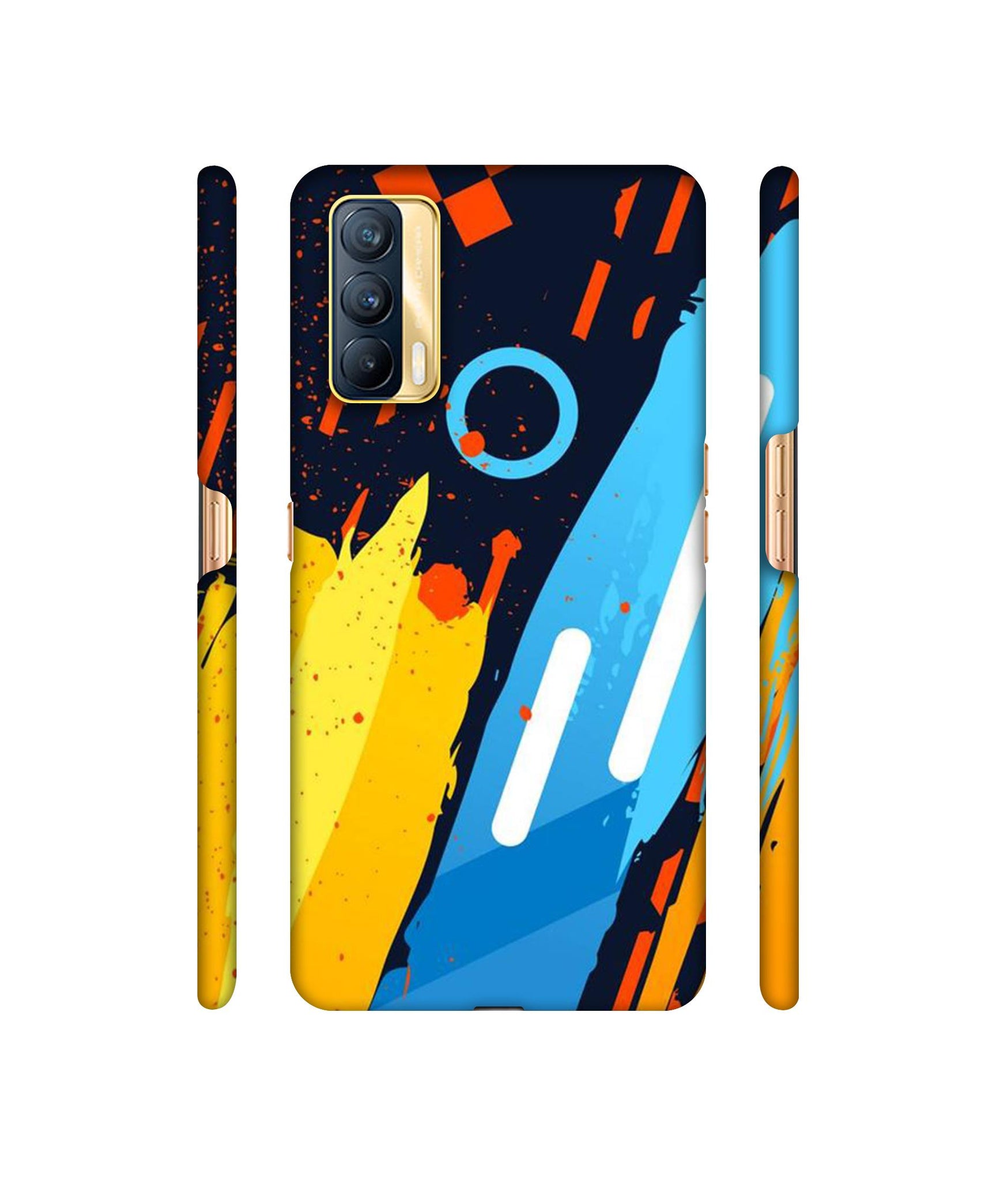 Illustrator Designer Hard Back Cover for Realme X7 5G