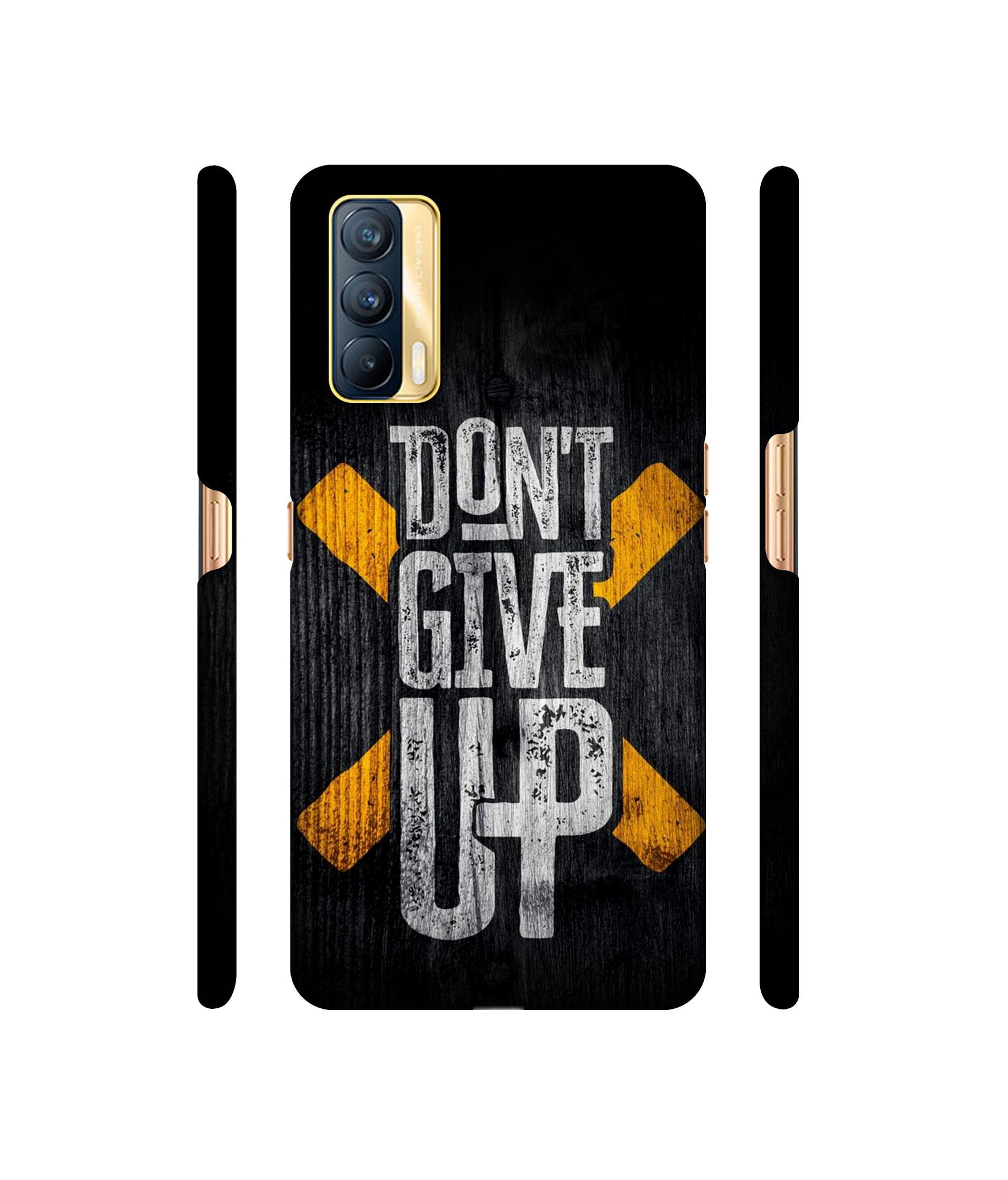 Don't Give Up Designer Hard Back Cover for Realme X7 5G