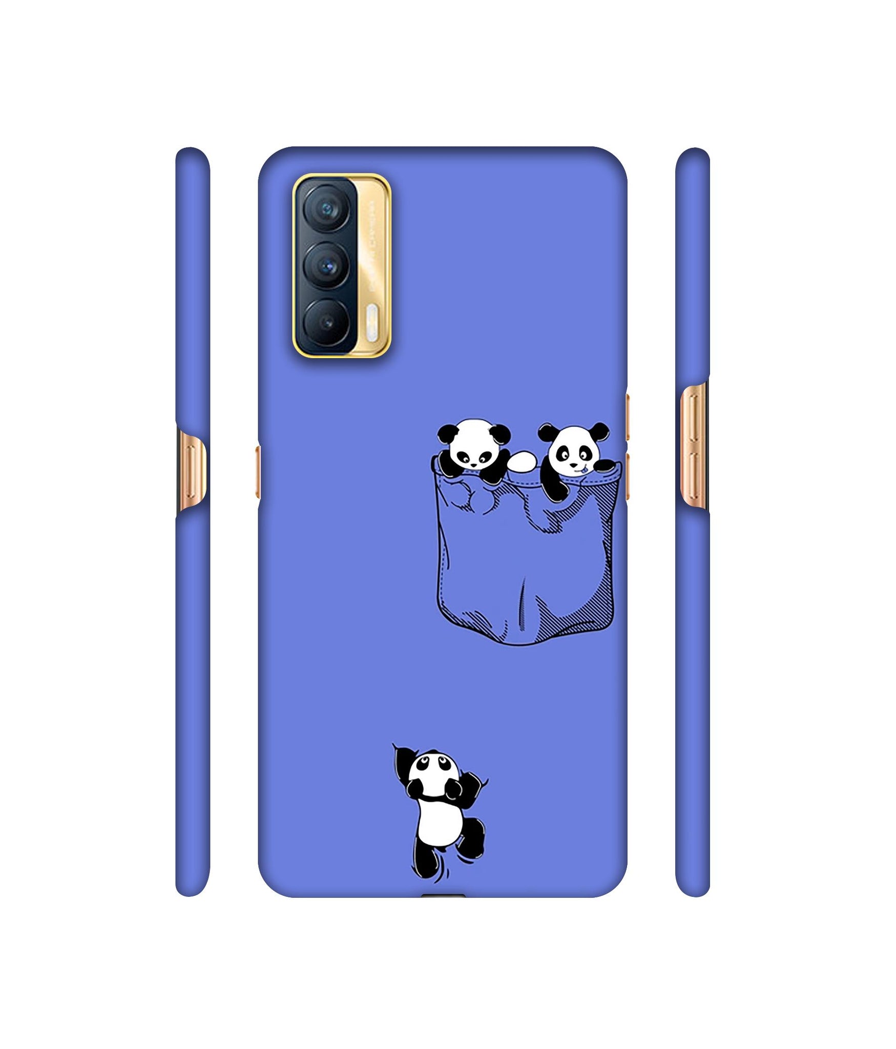 Poket Panda Designer Hard Back Cover for Realme X7 5G