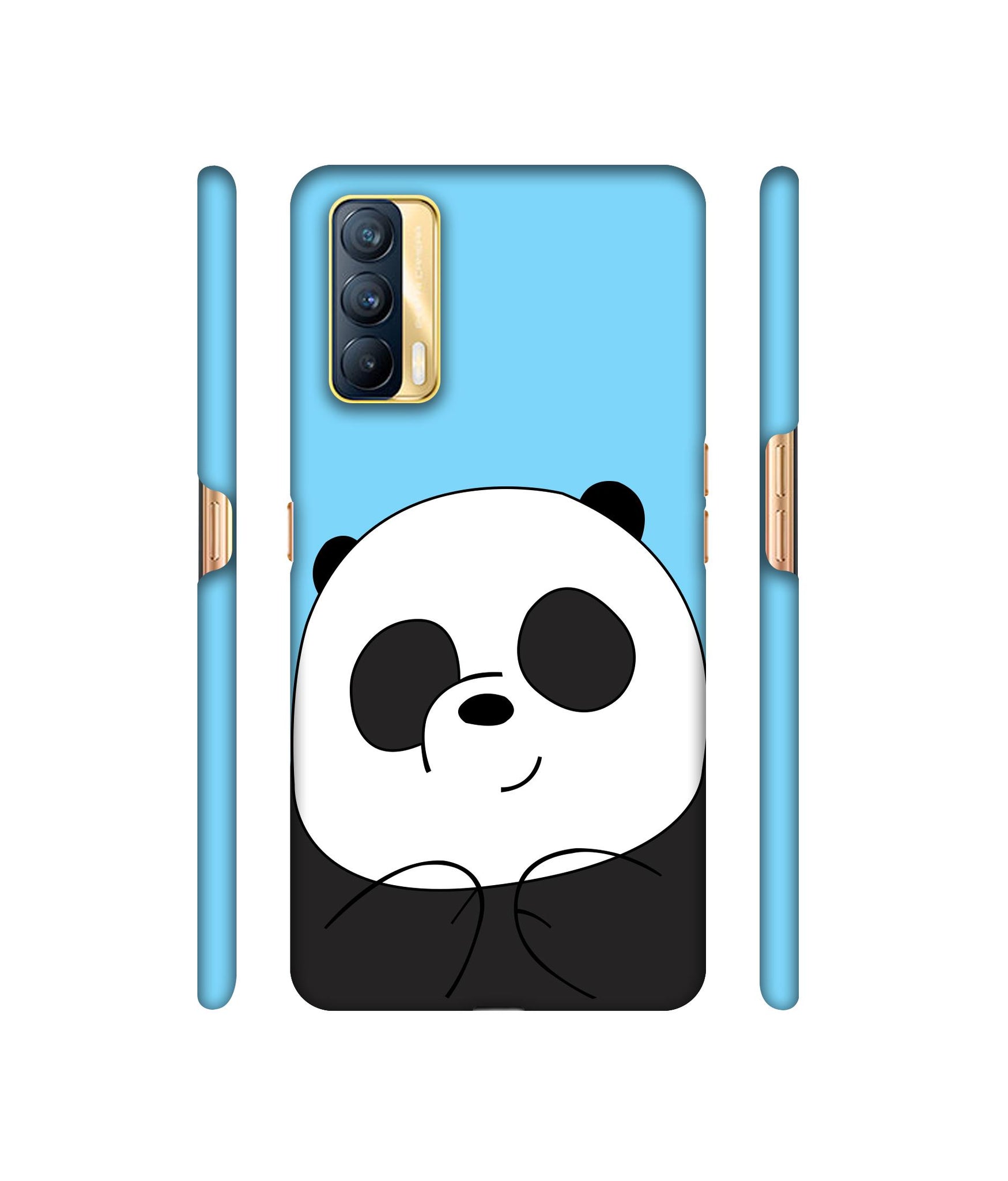 Cute Panda Designer Hard Back Cover for Realme X7 5G