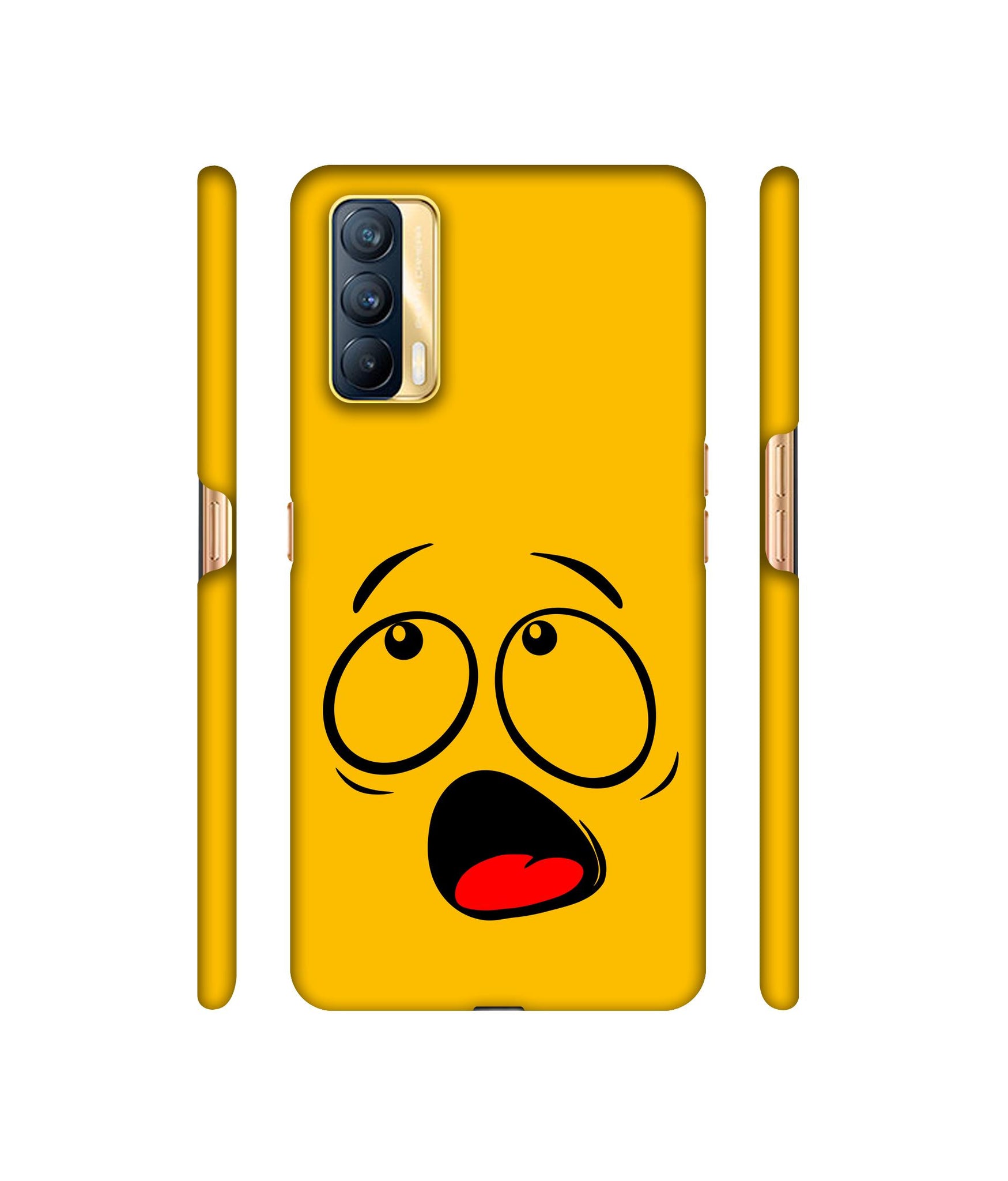 Scary Face Designer Hard Back Cover for Realme X7 5G