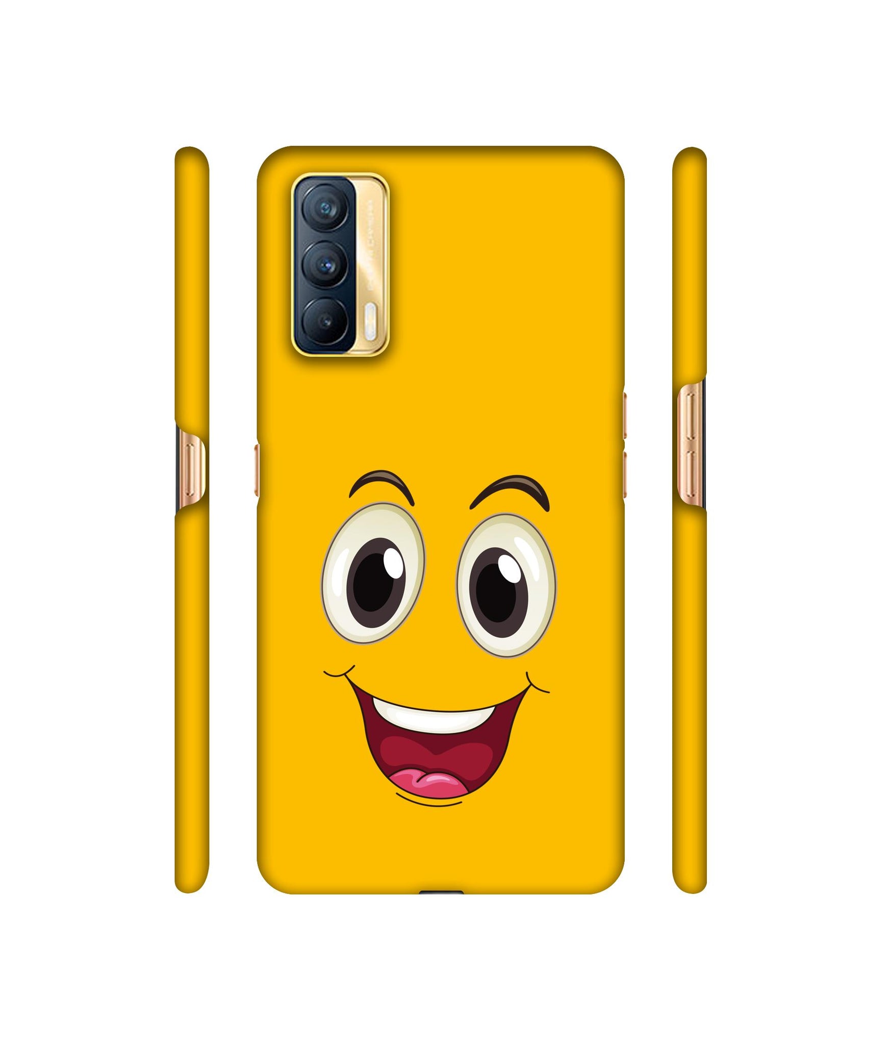 Wow Face Designer Hard Back Cover for Realme X7 5G