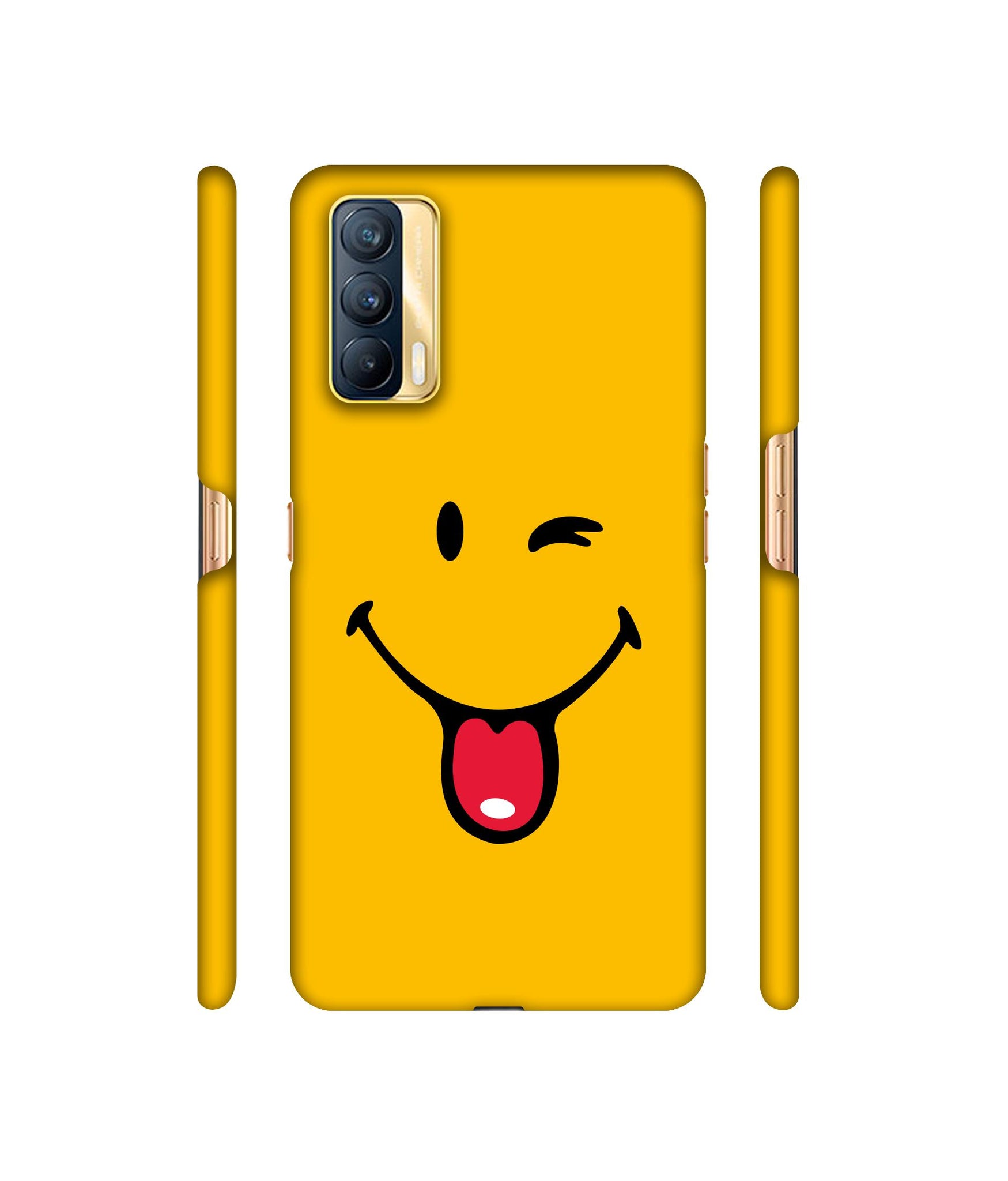 Masti Face Designer Hard Back Cover for Realme X7 5G