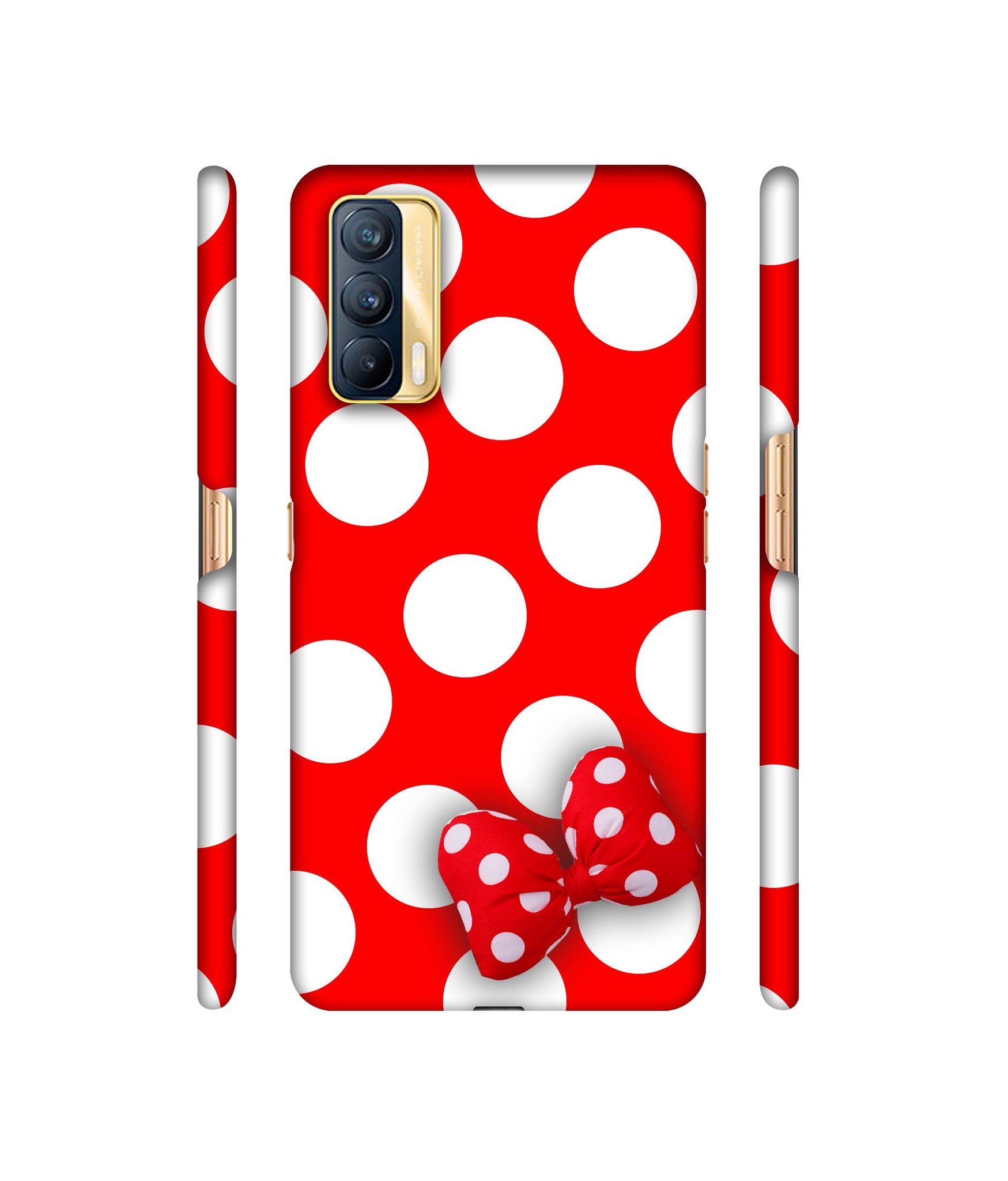 White Bubble Designer Hard Back Cover for Realme X7 5G