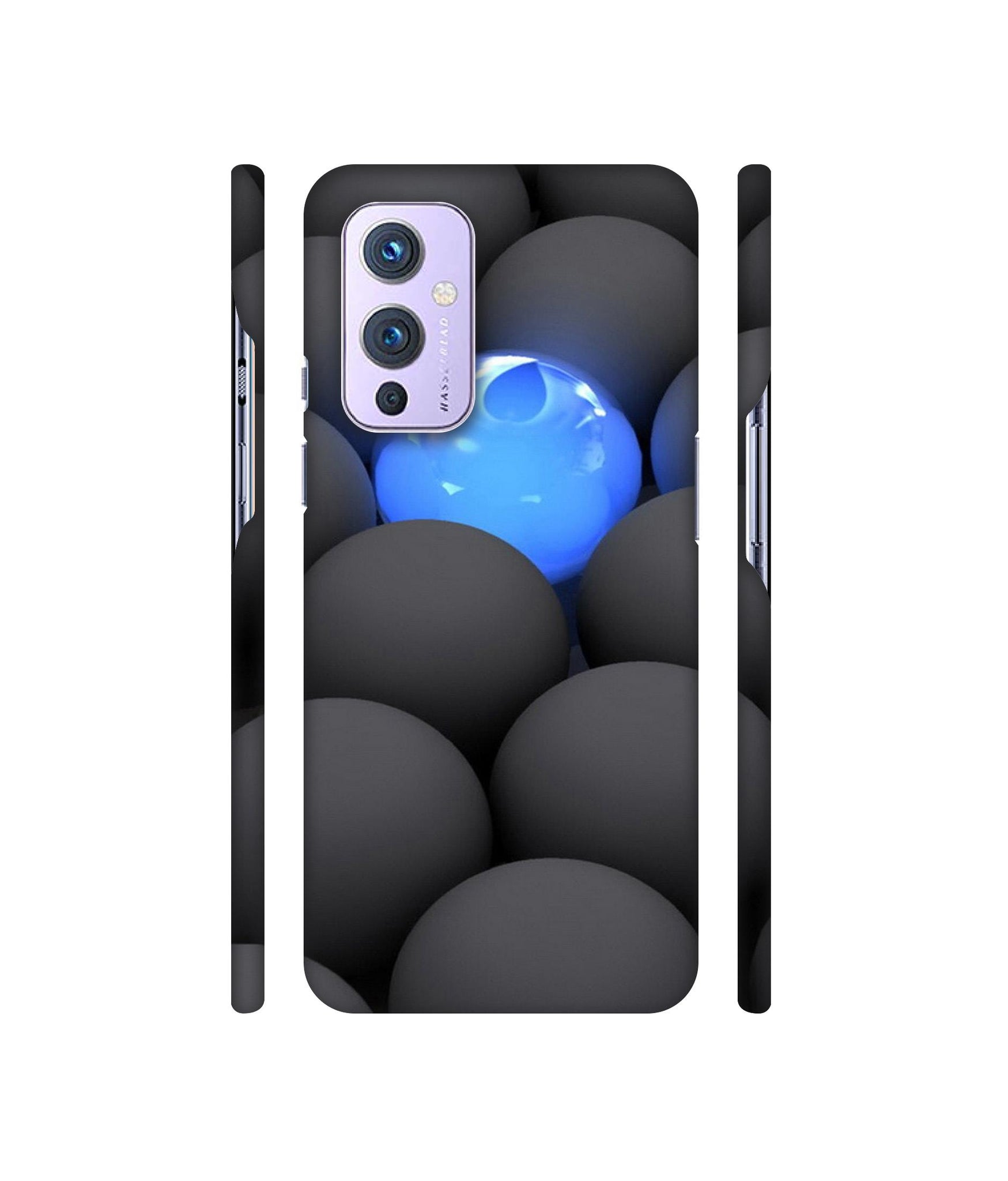 Balls Dark Neon Sight Surface Designer Hard Back Cover for OnePlus 9