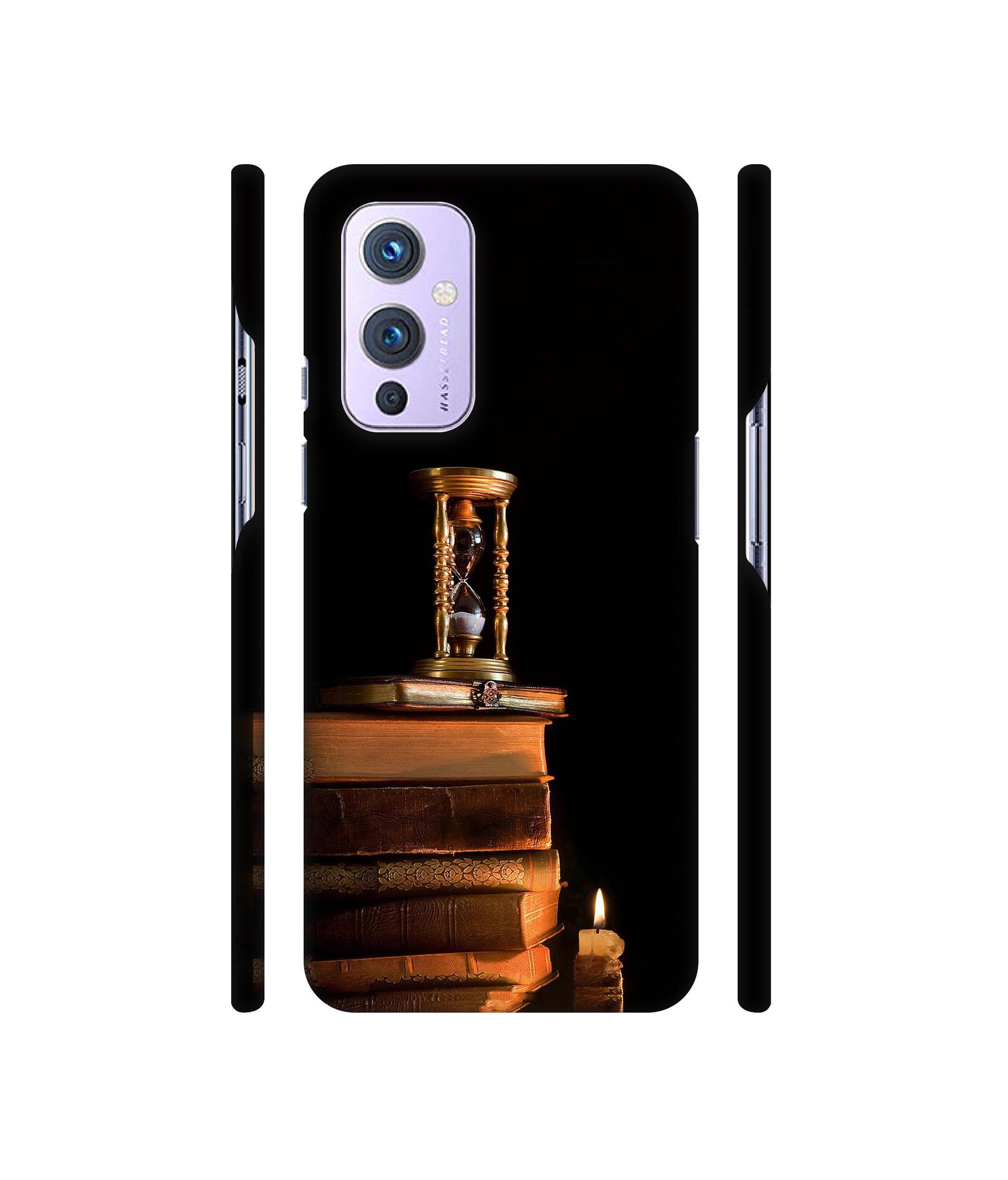 Magic Candles Books Designer Hard Back Cover for OnePlus 9