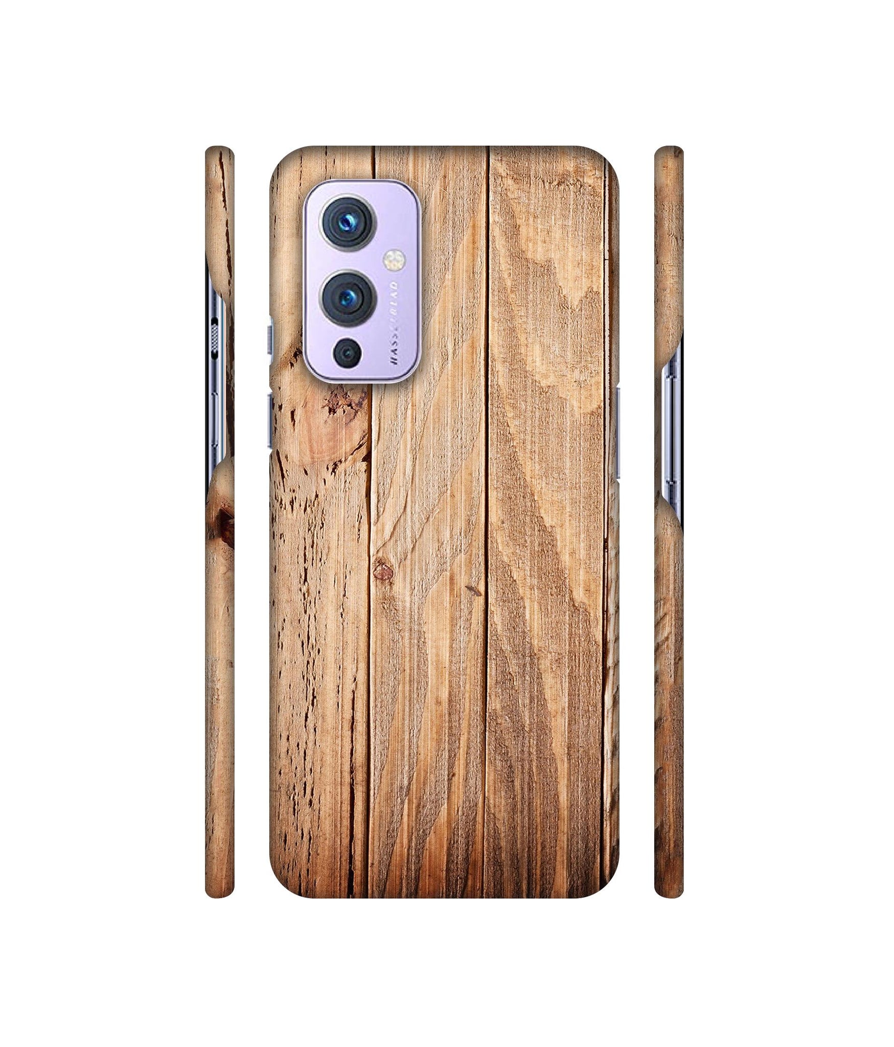 Wooden Texture Designer Hard Back Cover for OnePlus 9