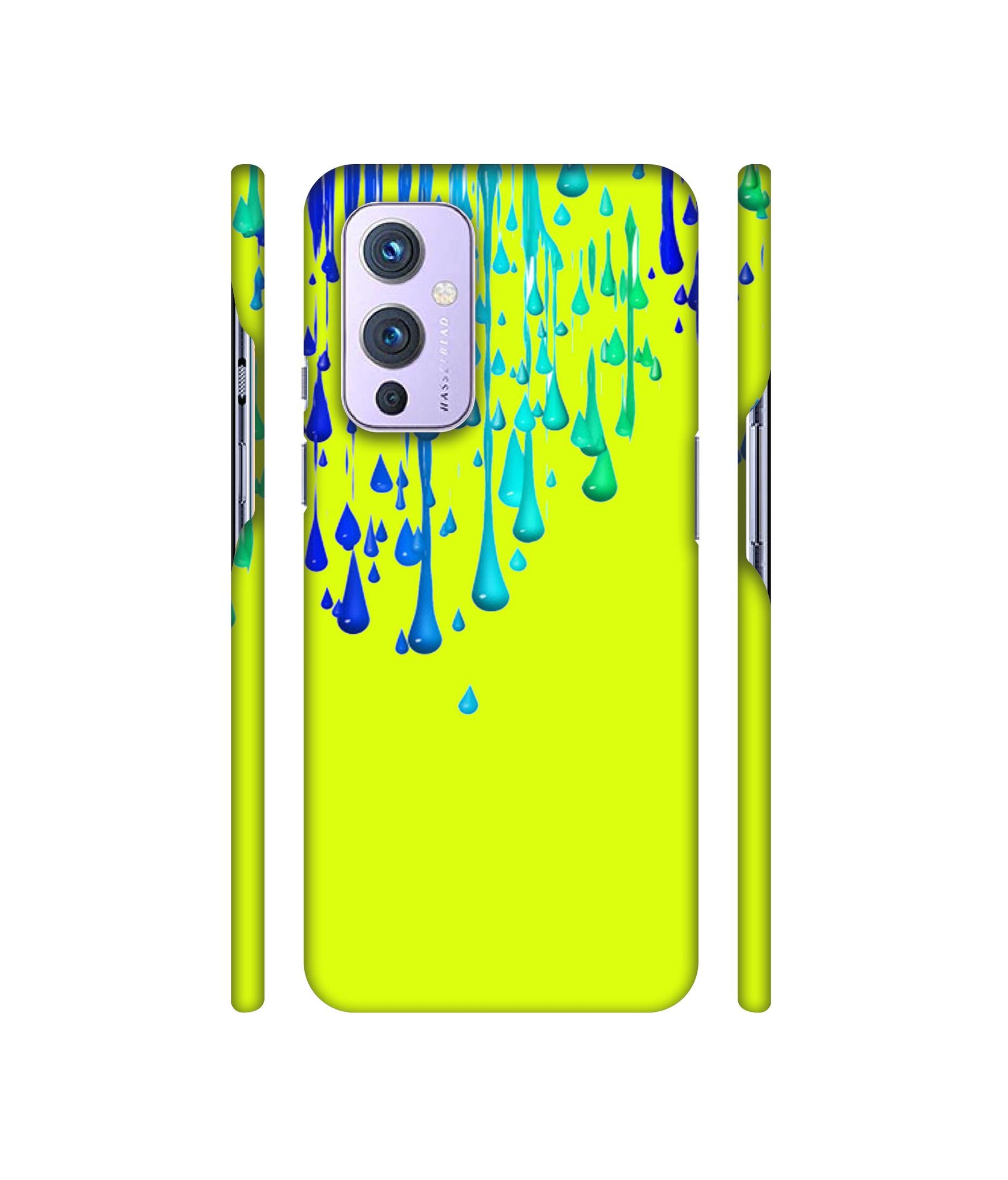 Neon Paint Designer Hard Back Cover for OnePlus 9