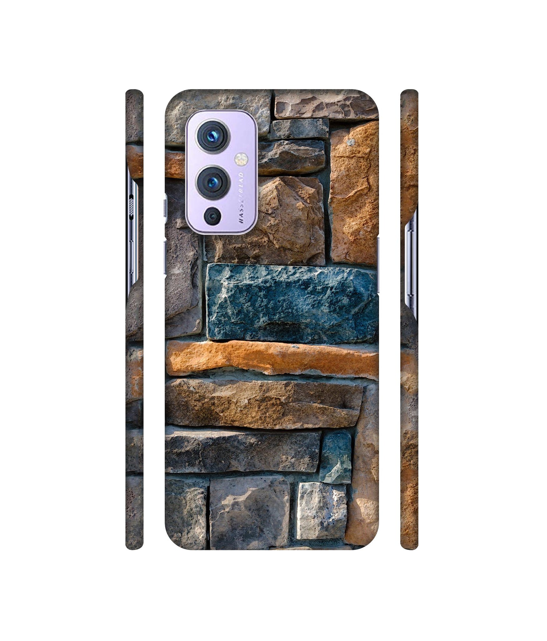Decorative Stone Cladding Designer Hard Back Cover for OnePlus 9
