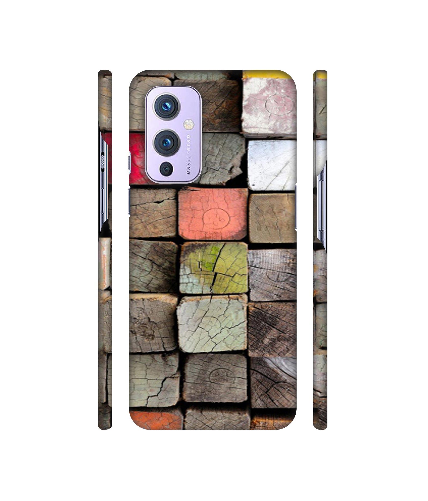 Wood Lumber Paint Designer Hard Back Cover for OnePlus 9