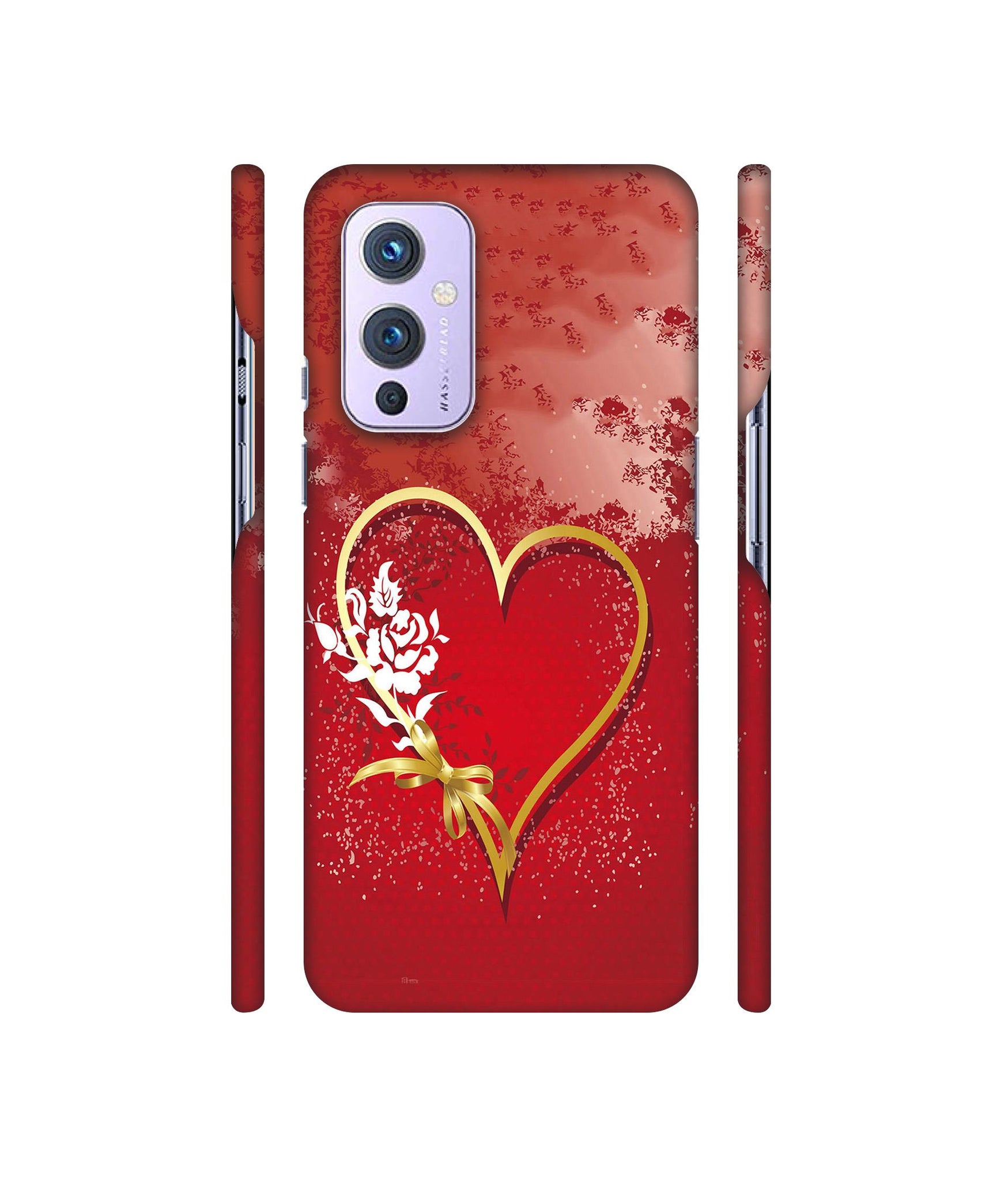 Love Rose Designer Hard Back Cover for OnePlus 9