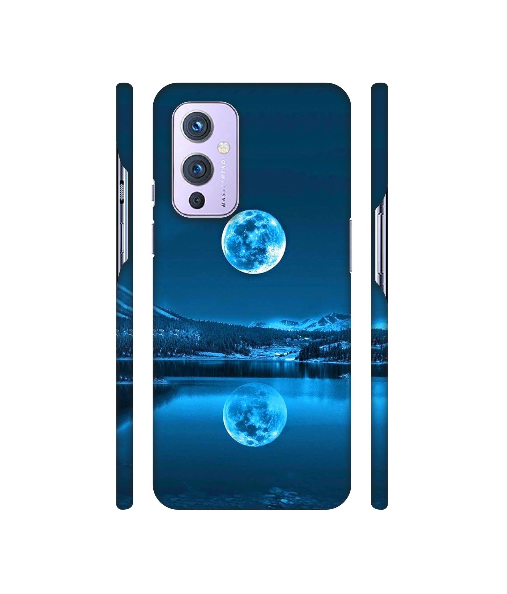 Awesome Moon Designer Hard Back Cover for OnePlus 9