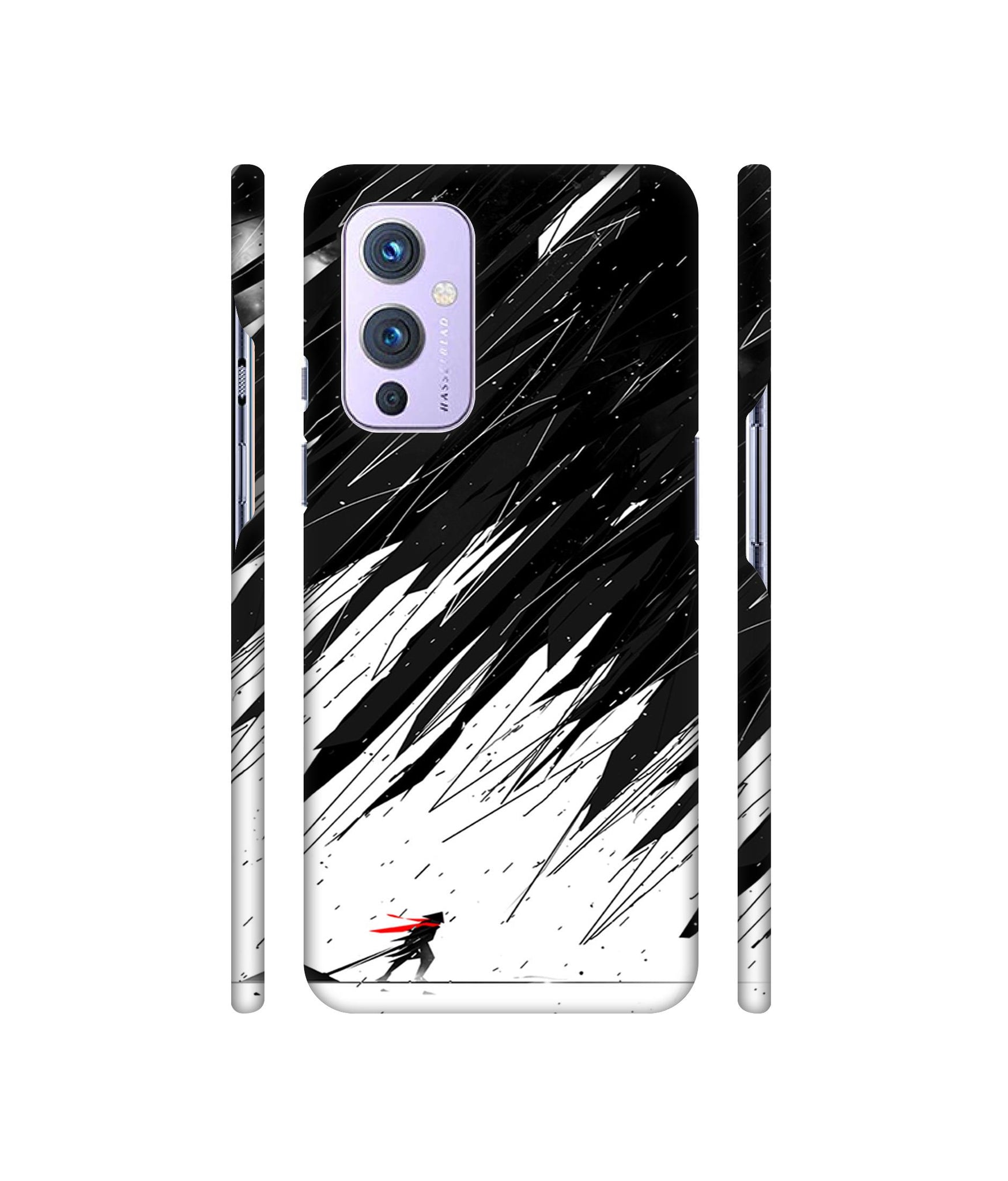 Geometric Strom Designer Hard Back Cover for OnePlus 9