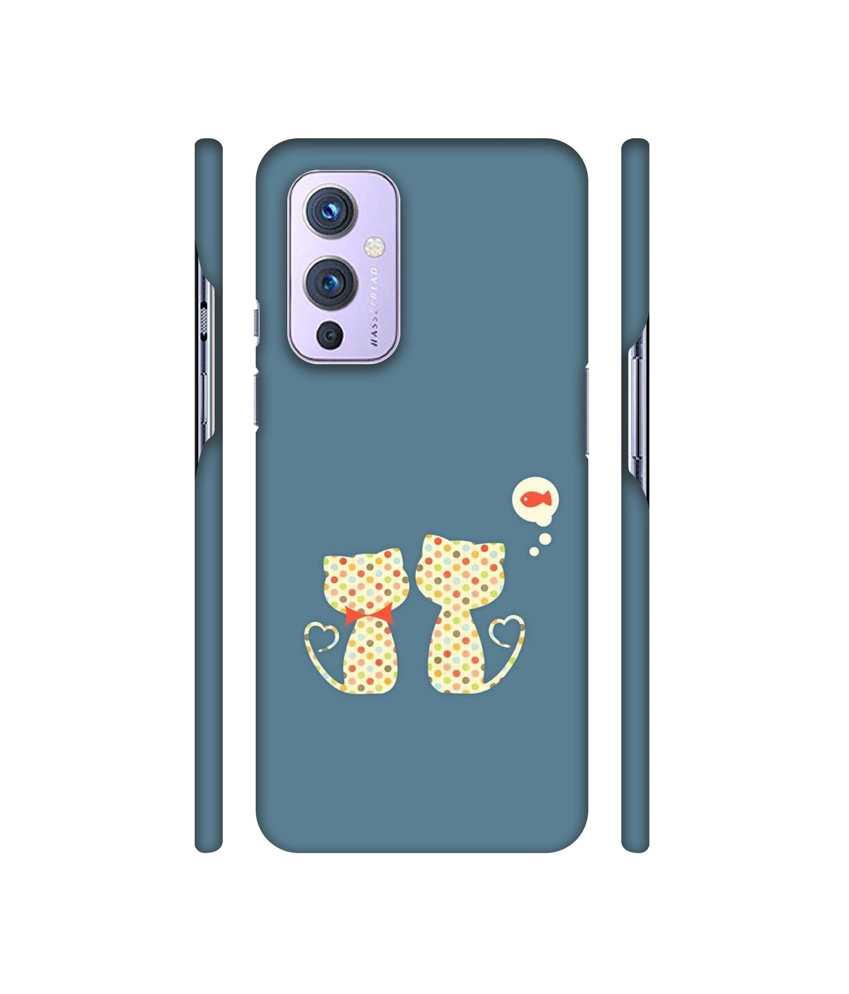 Fish On Mind Print Designer Hard Back Cover for OnePlus 9