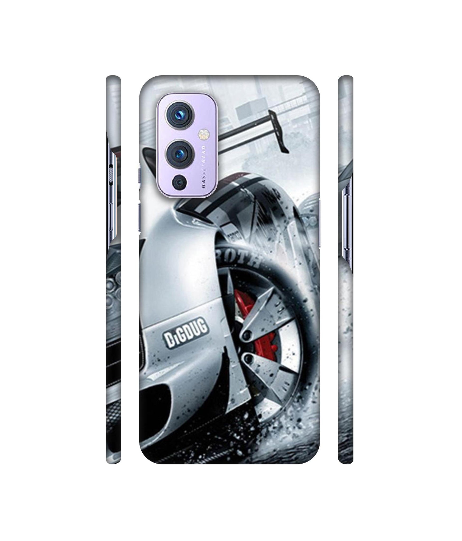 Drift Sport Print Designer Hard Back Cover for OnePlus 9