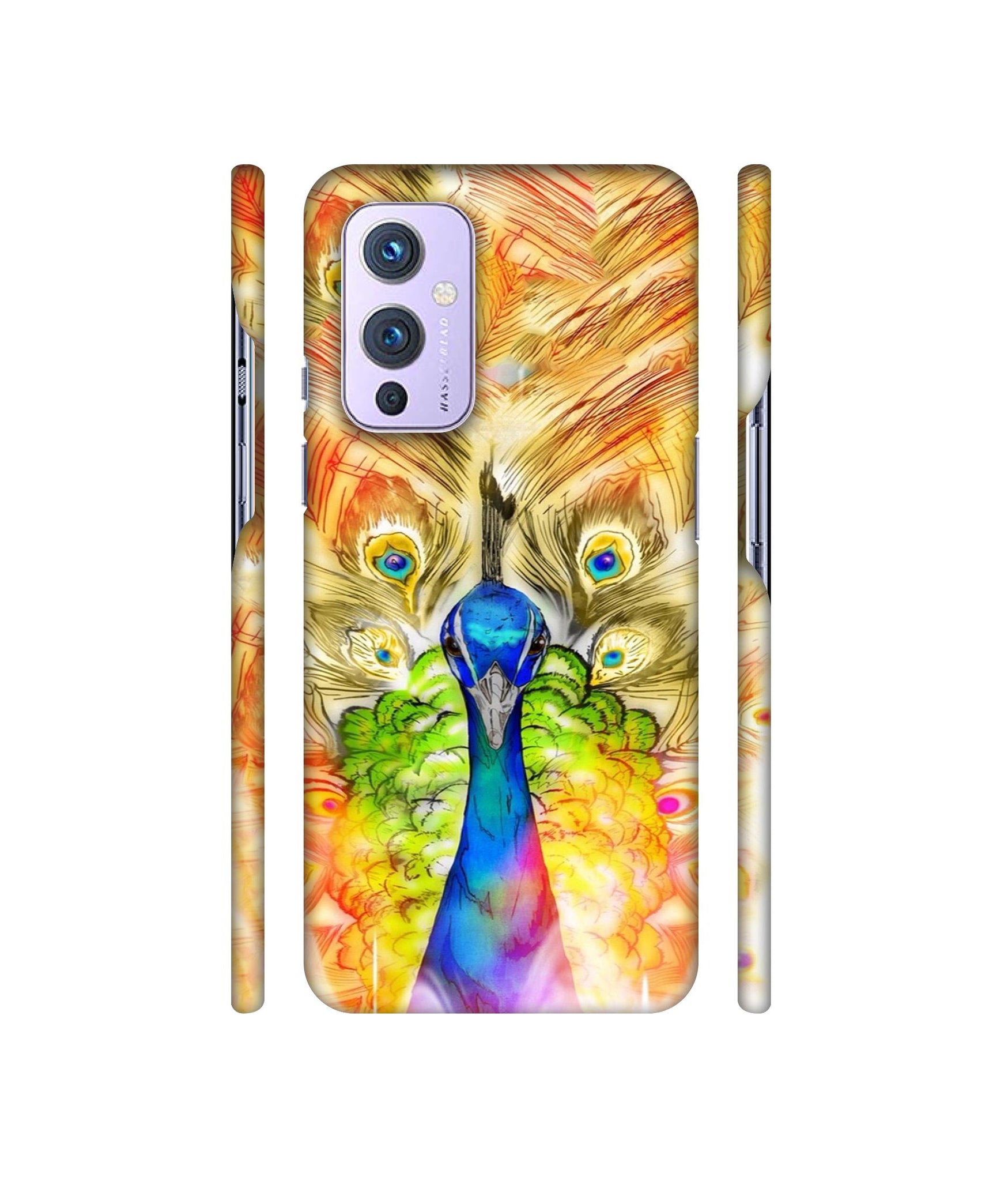 Colorful Joy Pattern Designer Hard Back Cover for OnePlus 9