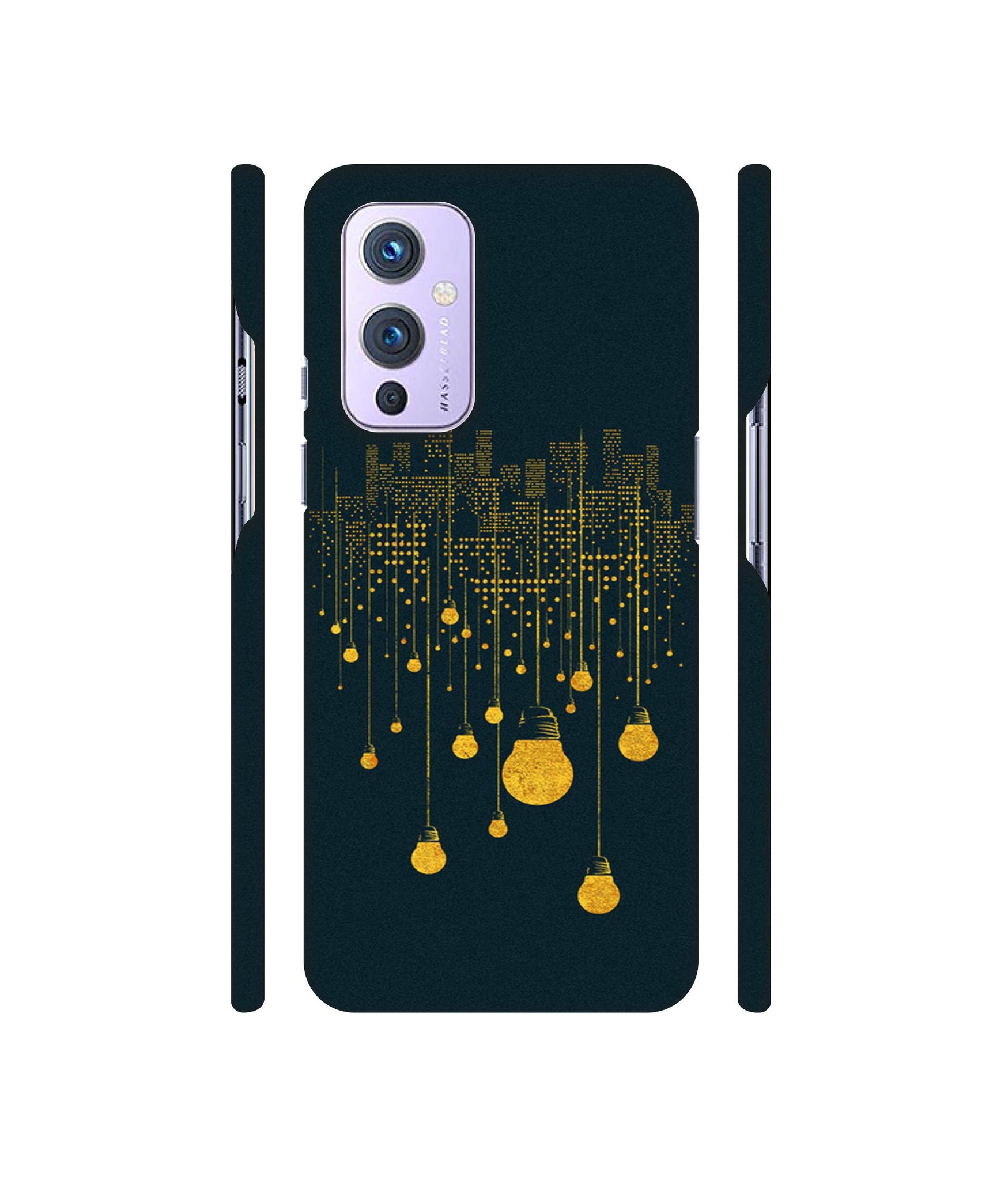 City Light Pattern Designer Hard Back Cover for OnePlus 9