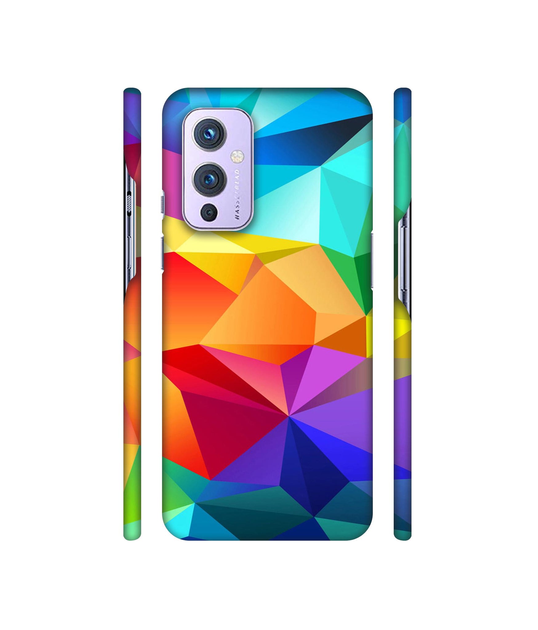 Colorful Pattern Designer Hard Back Cover for OnePlus 9