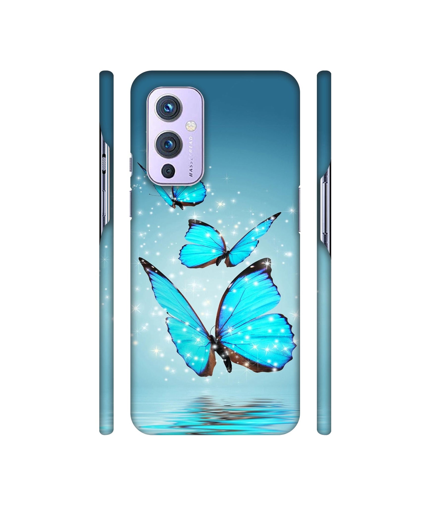 Flying Butterflies Designer Hard Back Cover for OnePlus 9