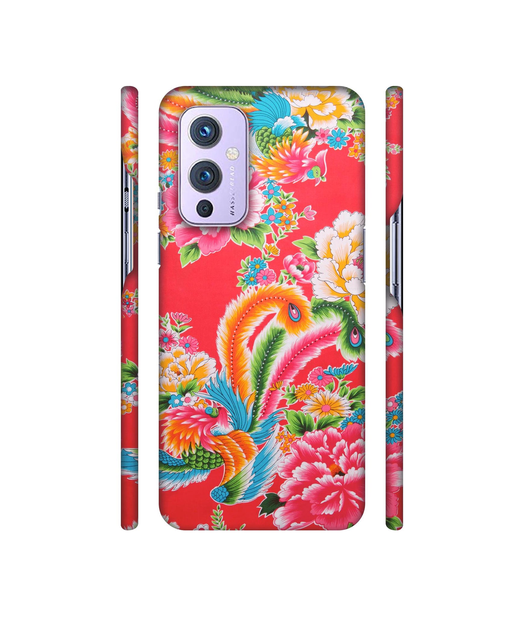 Cute Floral Pattern Print Designer Hard Back Cover for OnePlus 9