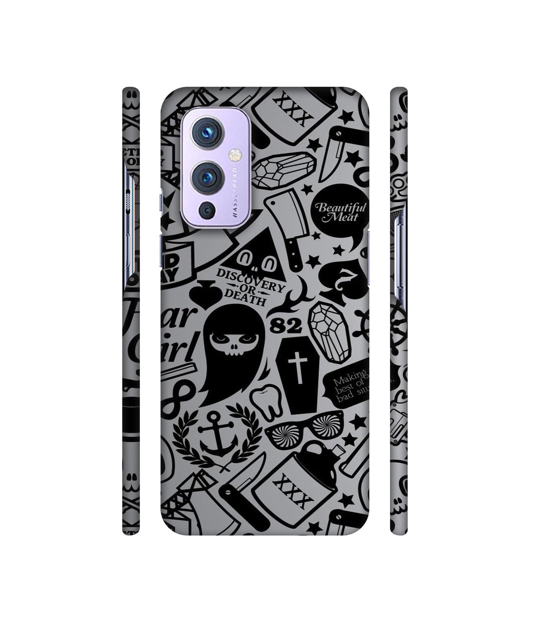 Discover Or Death Designer Hard Back Cover for OnePlus 9