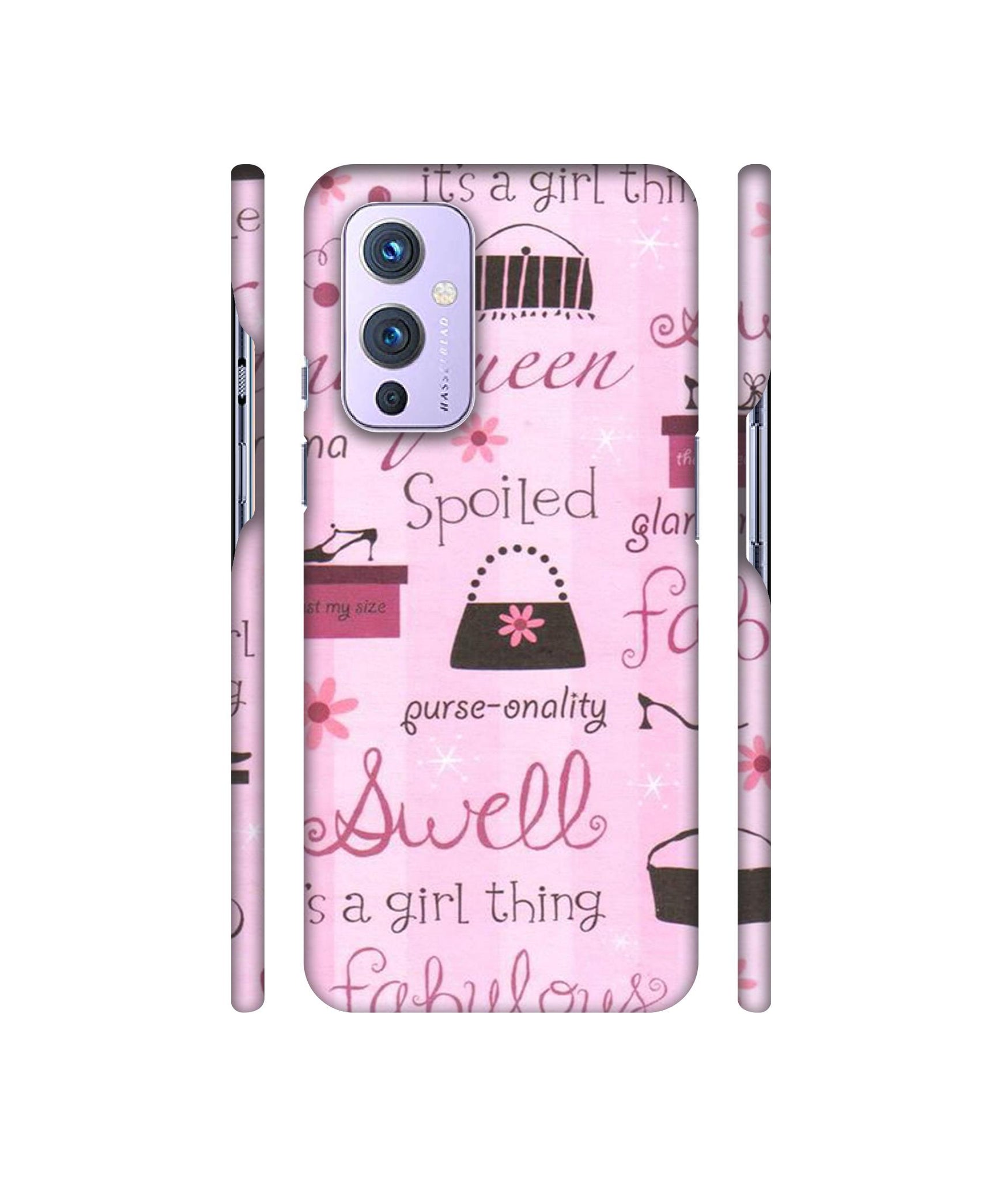 Its A Girl Thing Designer Hard Back Cover for OnePlus 9