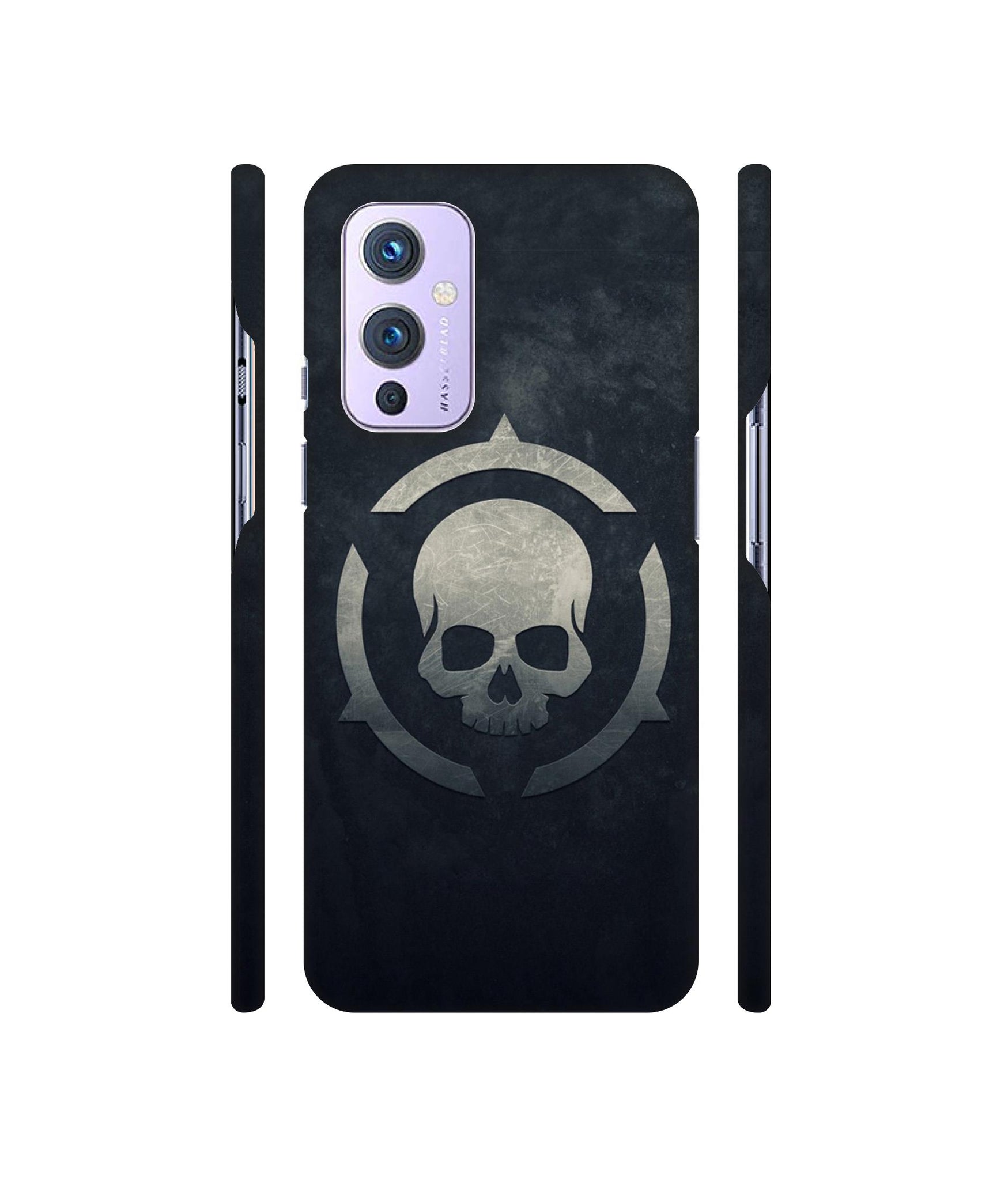 Skull Pattern Print Designer Hard Back Cover for OnePlus 9