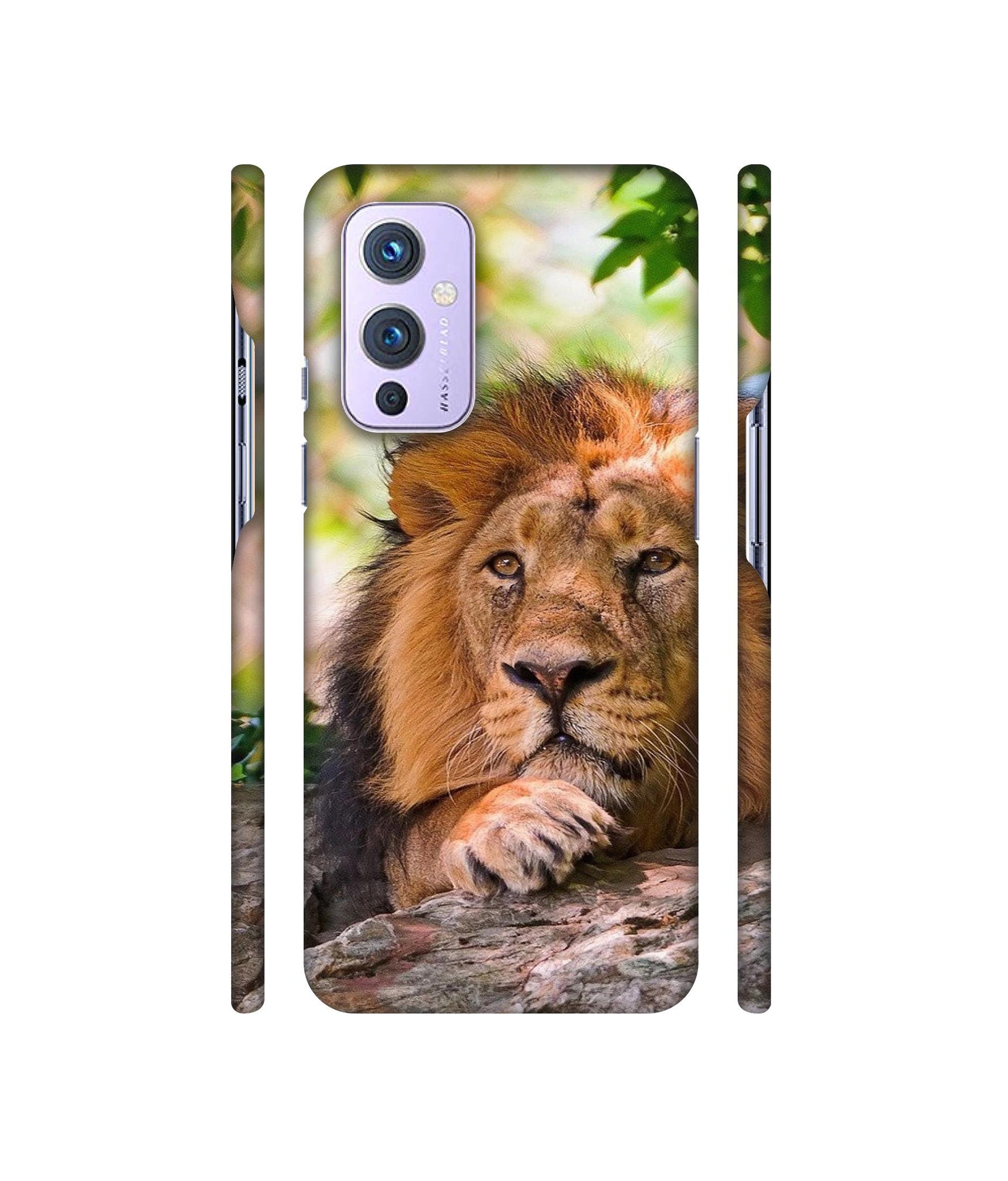 Tiger Pattern Print Designer Hard Back Cover for OnePlus 9