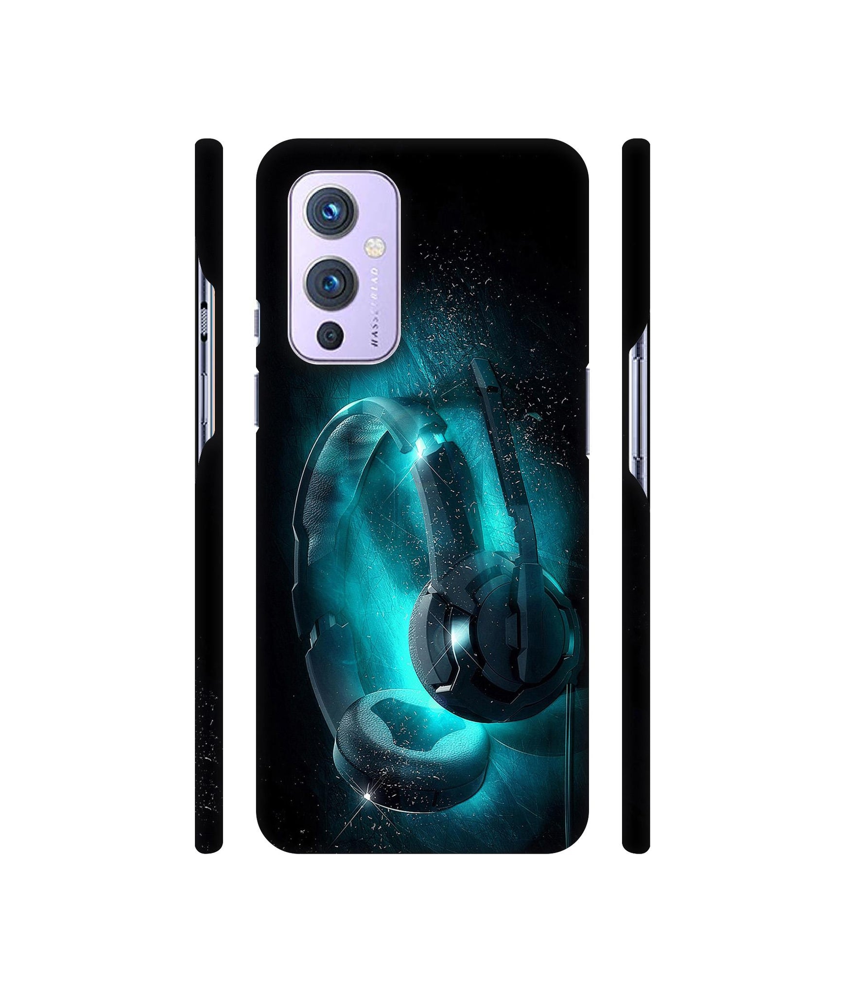 Cool Headphone Designer Hard Back Cover for OnePlus 9