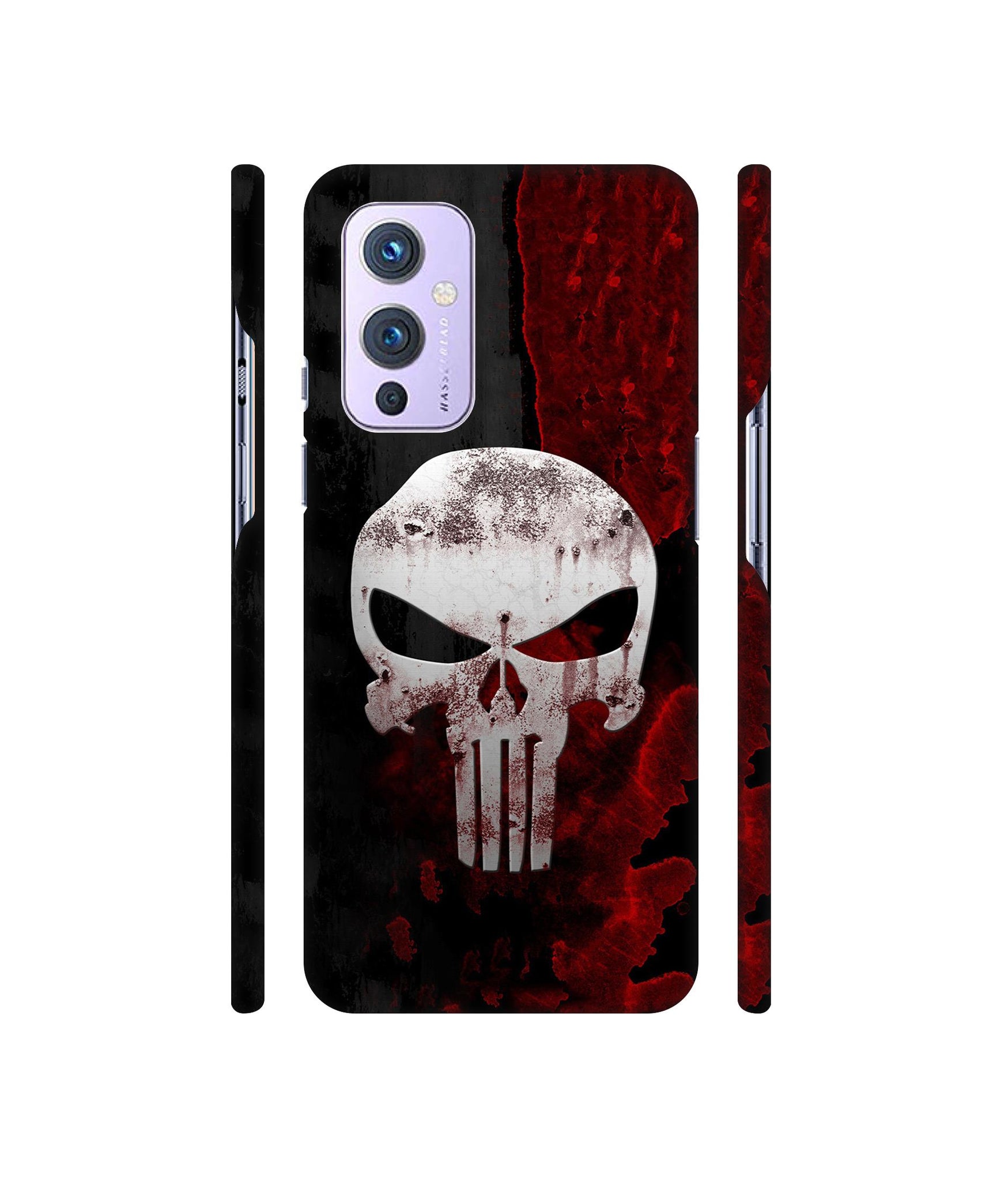 Punisher Skull Designer Hard Back Cover for OnePlus 9