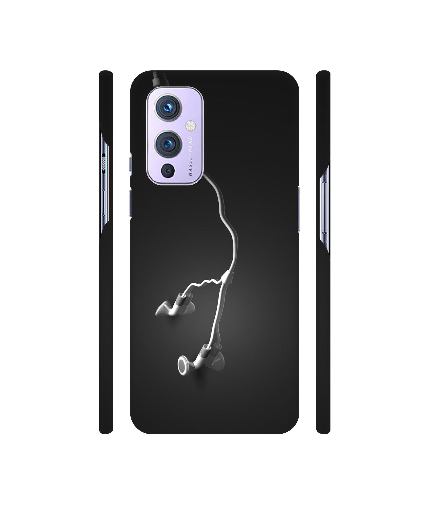 Headphone Designer Hard Back Cover for OnePlus 9