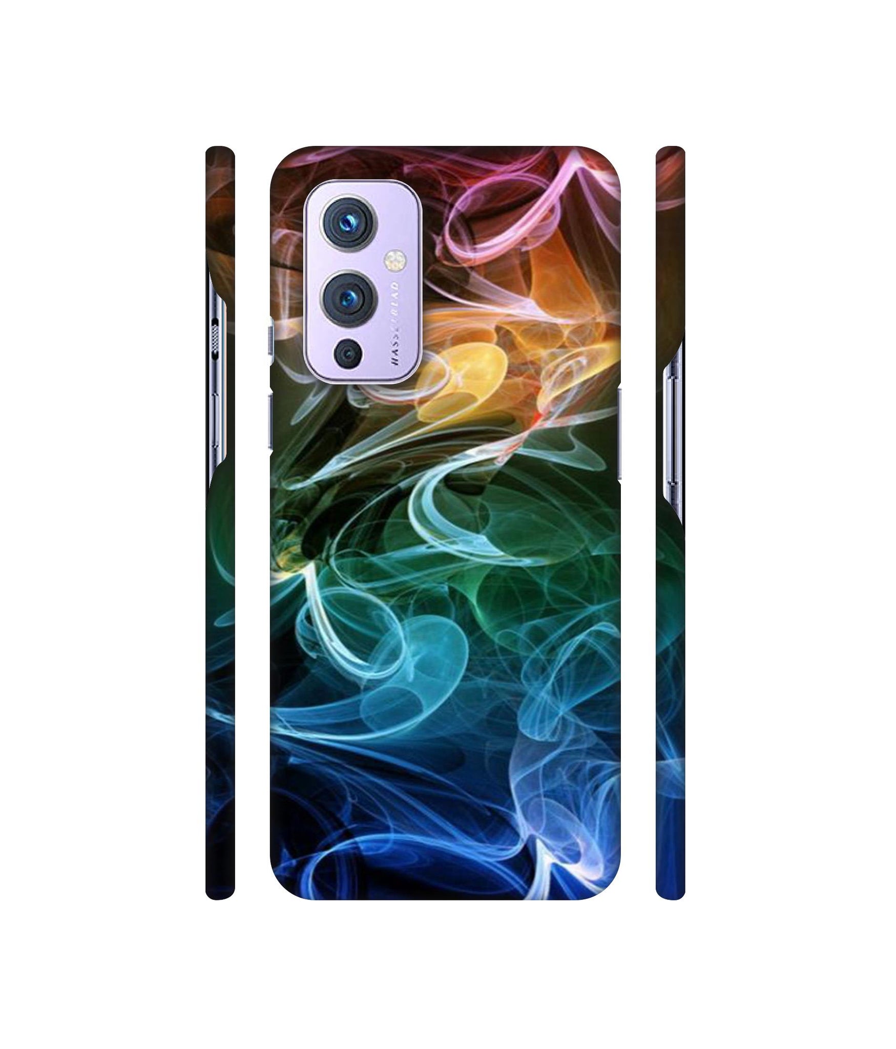 Smoky Pattern Designer Hard Back Cover for OnePlus 9