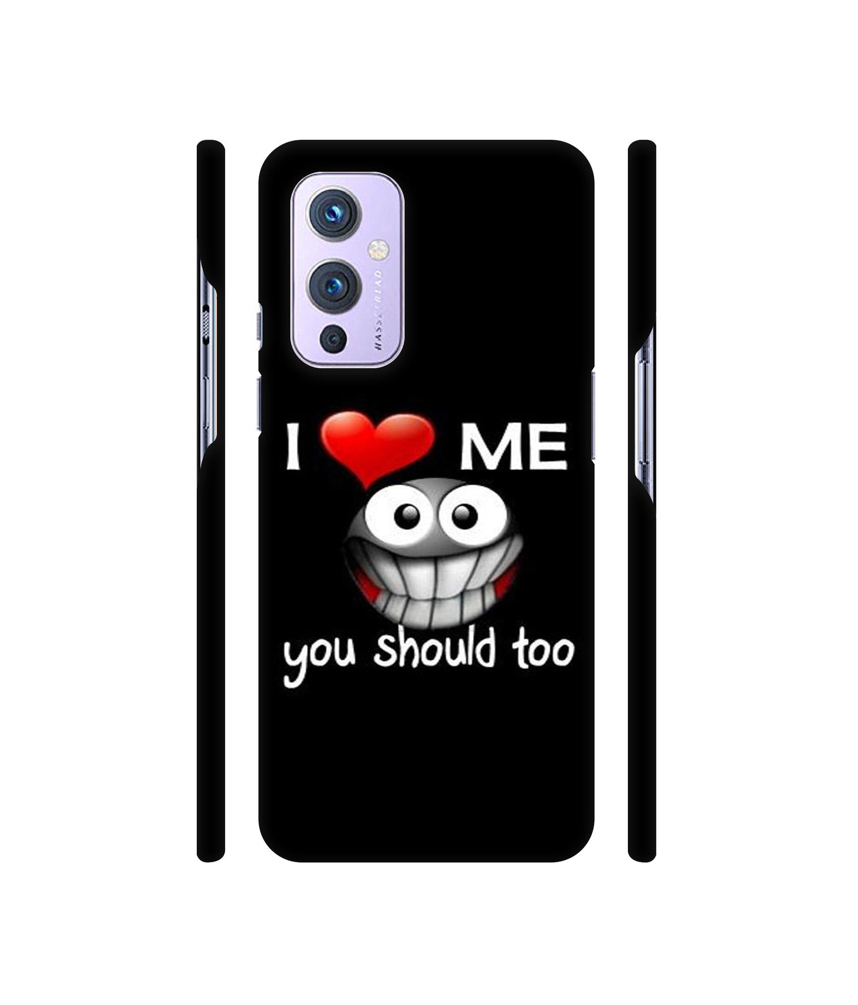 I Love Me Quotes Designer Hard Back Cover for OnePlus 9