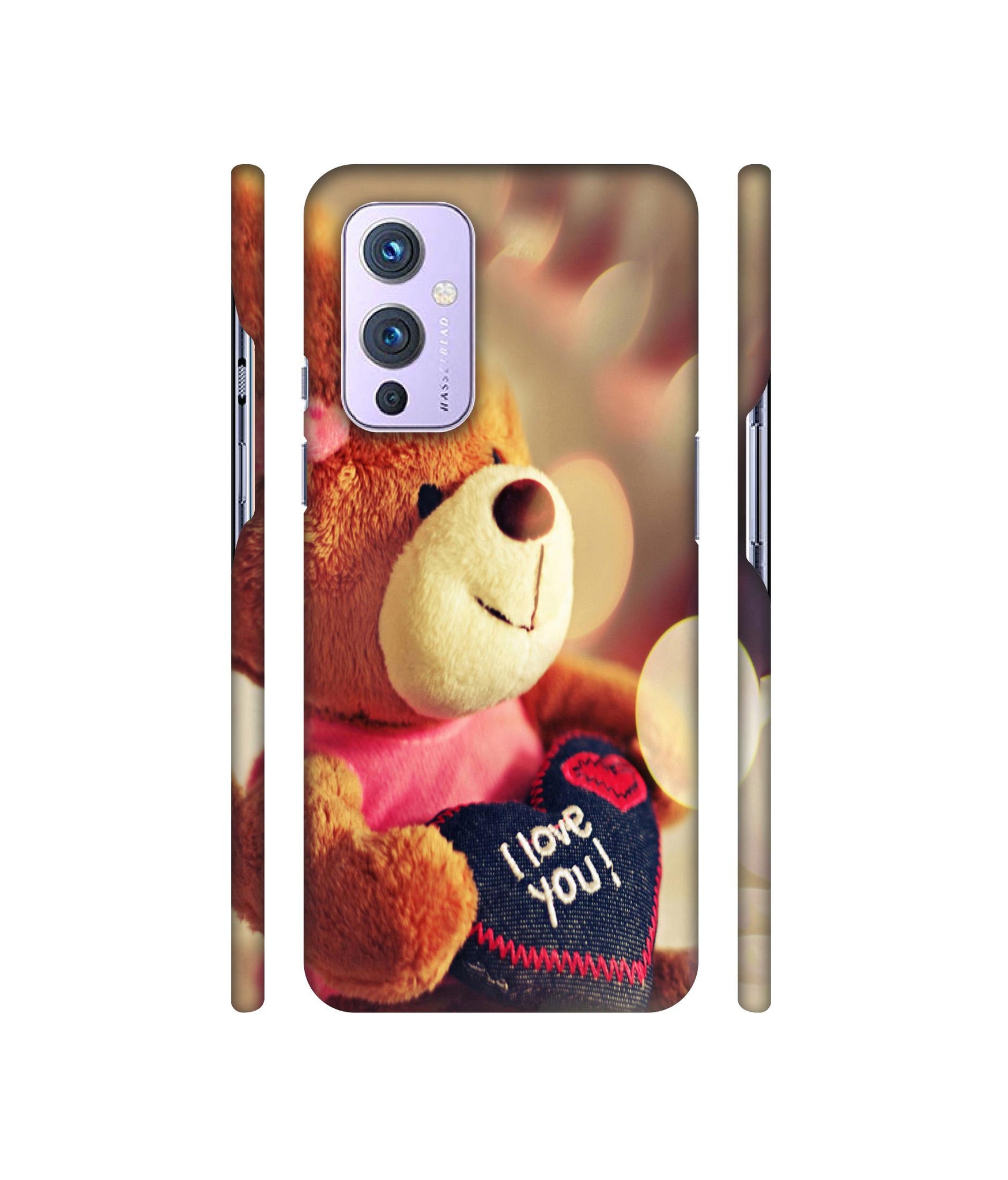 Teddy Bear Designer Hard Back Cover for OnePlus 9