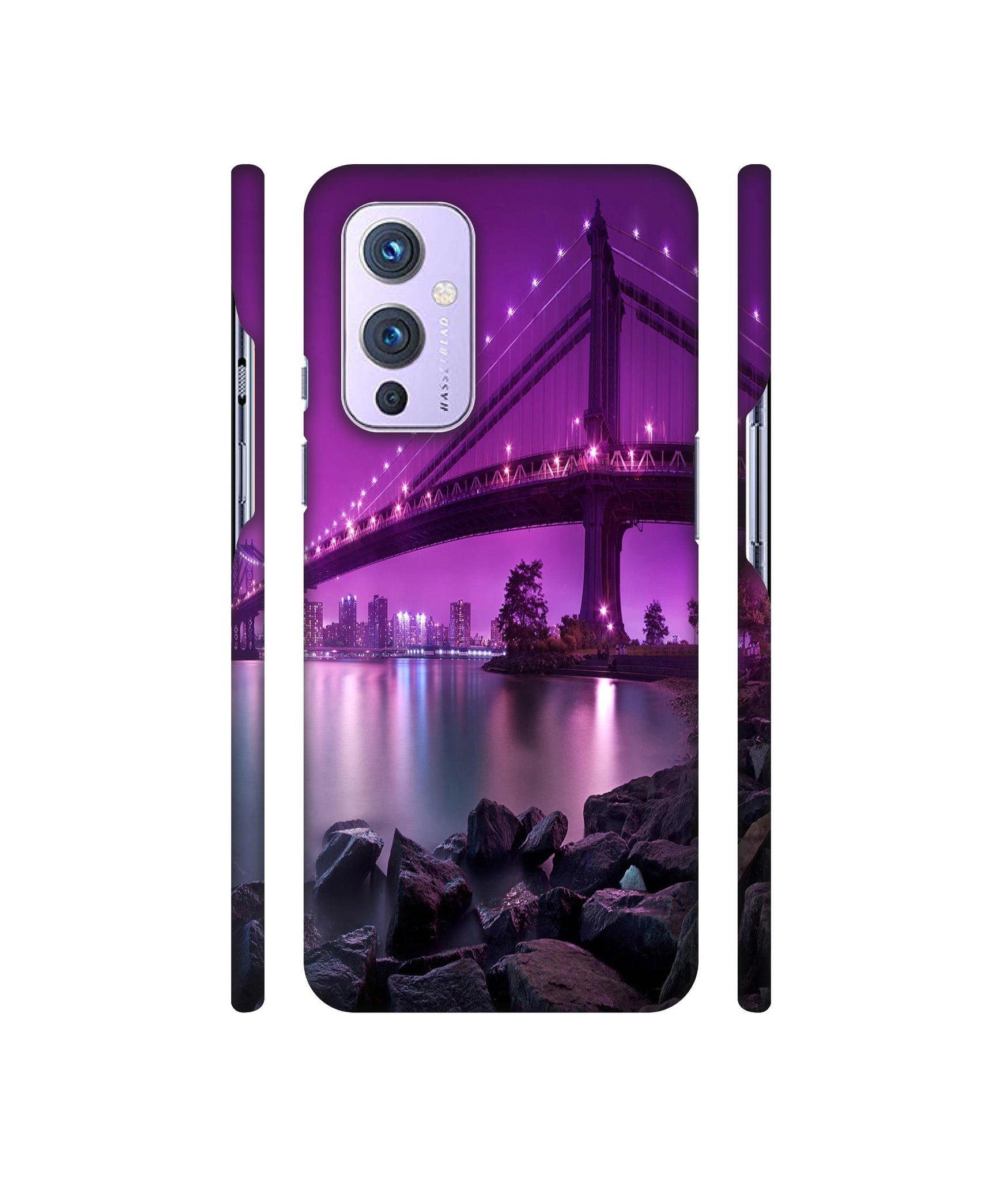 Manhattan Bridge Designer Hard Back Cover for OnePlus 9