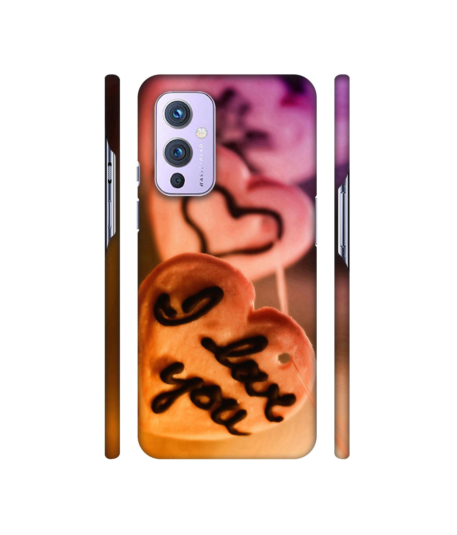 I Love you Designer Hard Back Cover for OnePlus 9