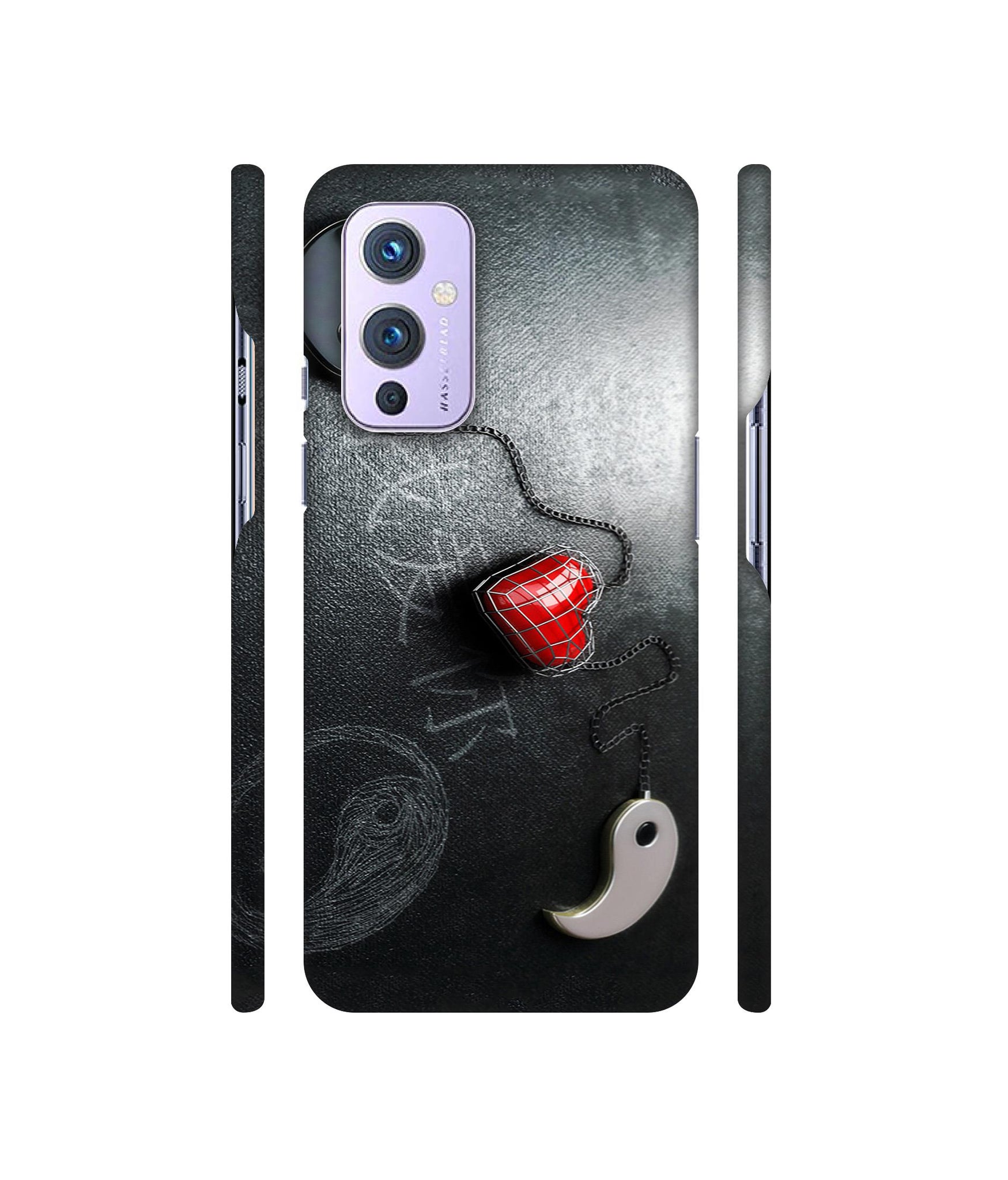 Chinnese Yin and Yang Designer Hard Back Cover for OnePlus 9