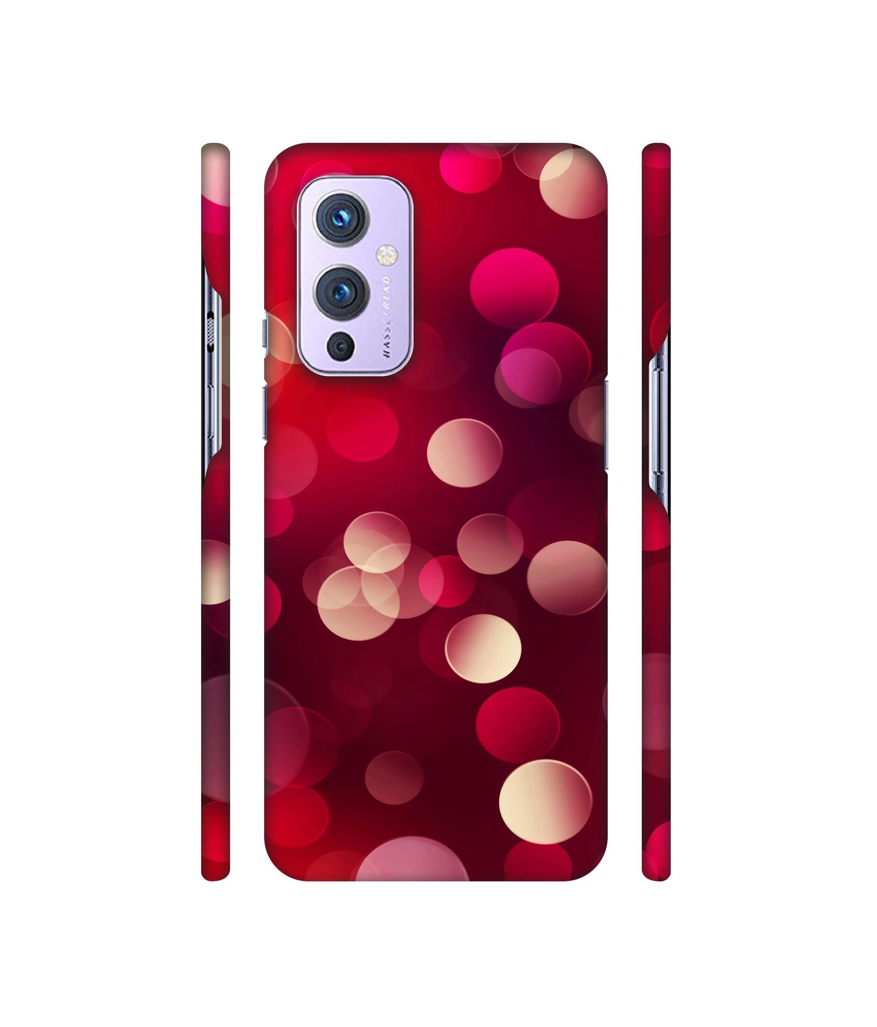 3D Circles Designer Hard Back Cover for OnePlus 9