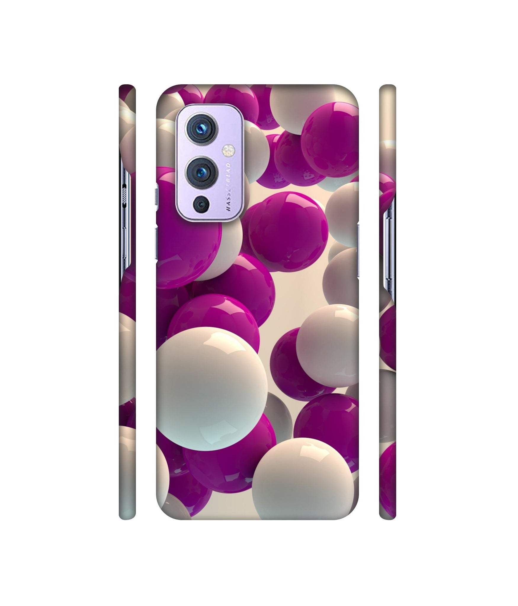 3D Balloons Designer Hard Back Cover for OnePlus 9