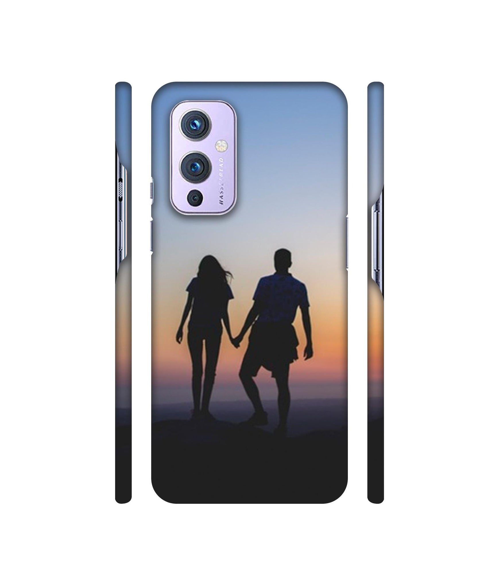 Couple On Beach Designer Hard Back Cover for OnePlus 9