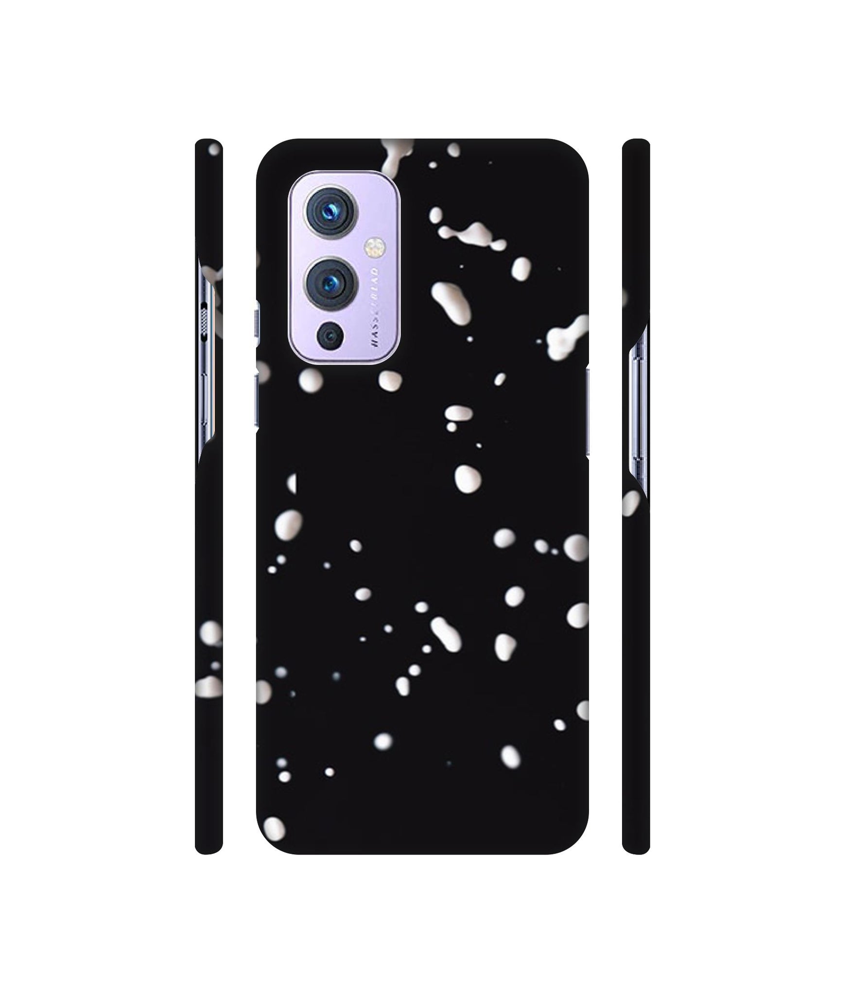 Milk Splash Designer Hard Back Cover for OnePlus 9