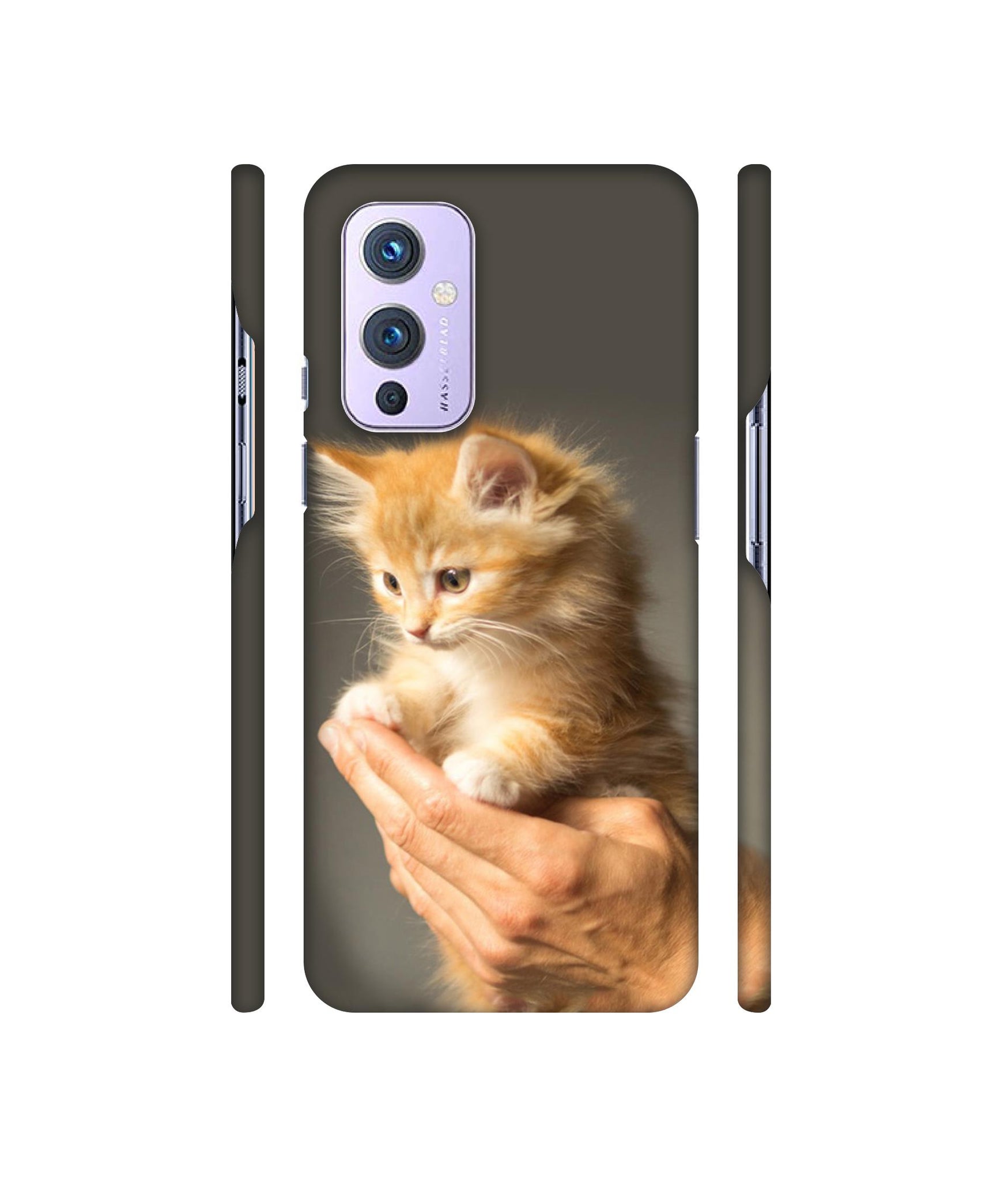 Cute Kitten Designer Hard Back Cover for OnePlus 9